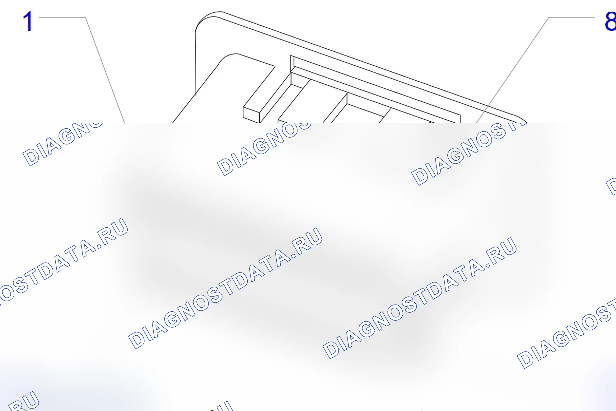 Распиновка разъёма X40. Opel Zafira B