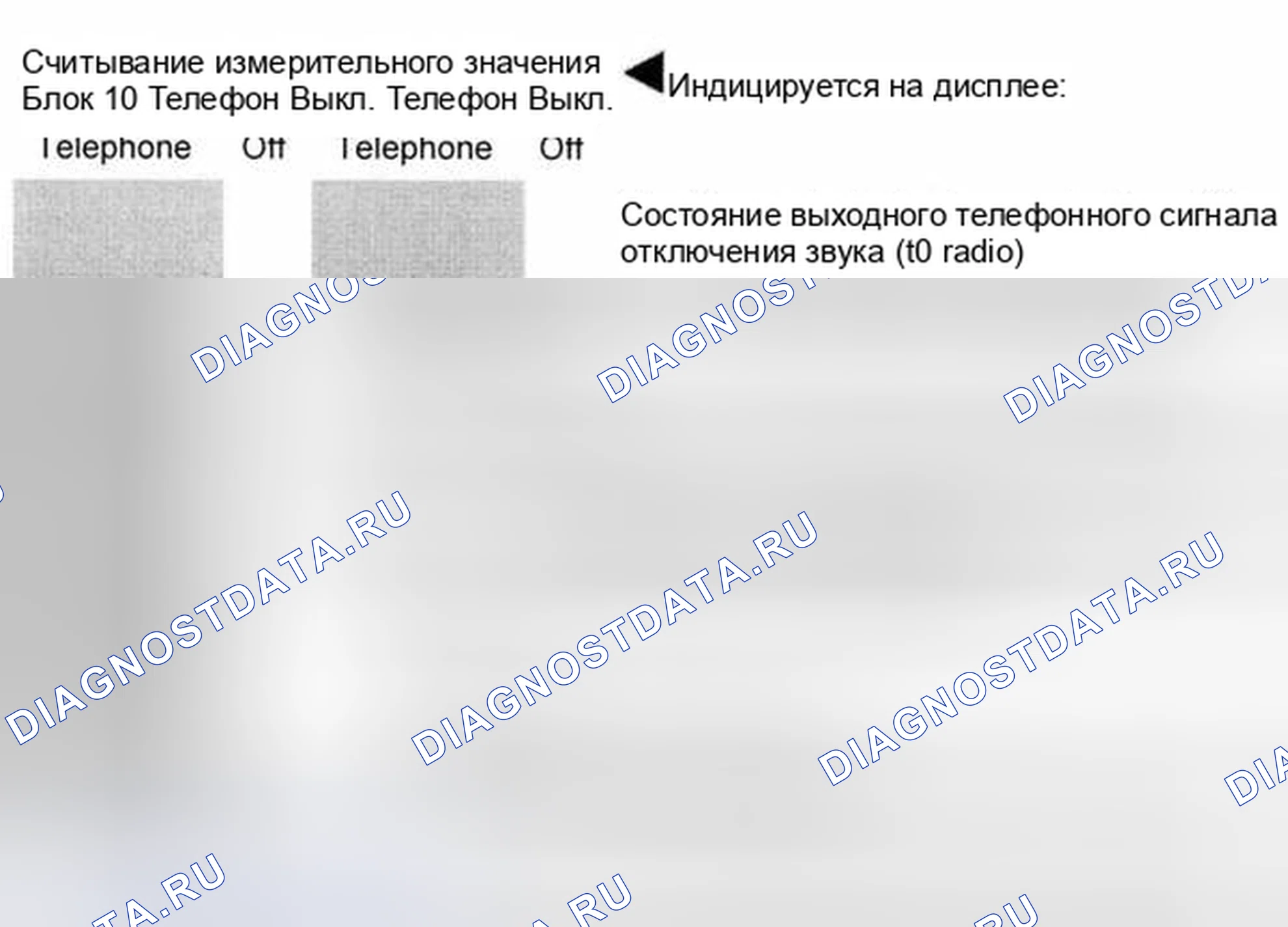 Рис. 299: Группа отображения 010. Audi S8 D2 рестайлинг 2
