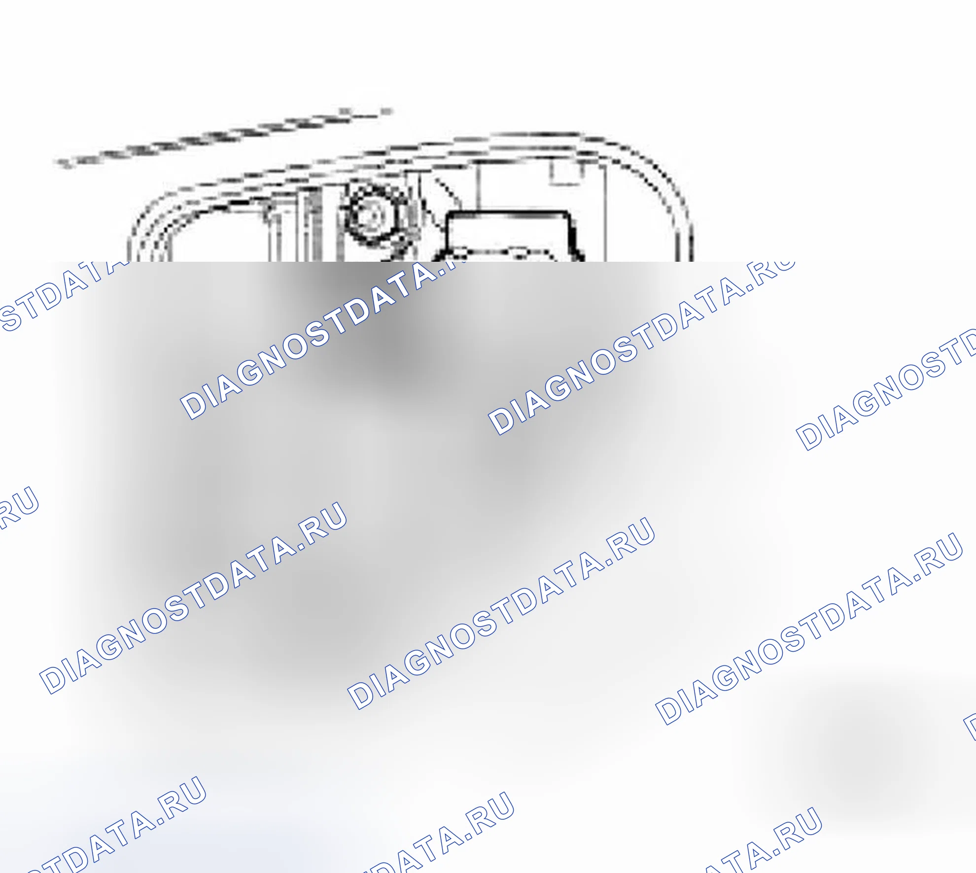 Рис. 25: Инерционный выключатель отсечки подачи топлива. Jaguar XKR I