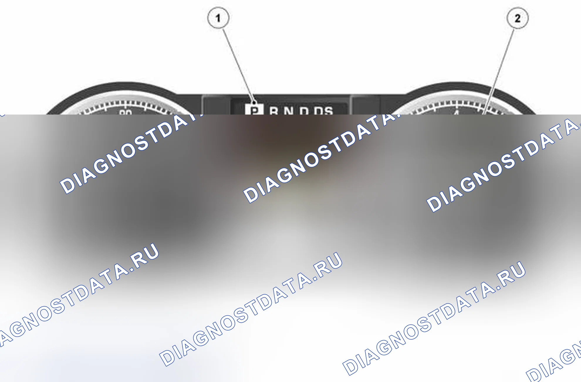 Рис. 54: ПРИБОРНАЯ ПАНЕЛЬ. Jaguar XKR II