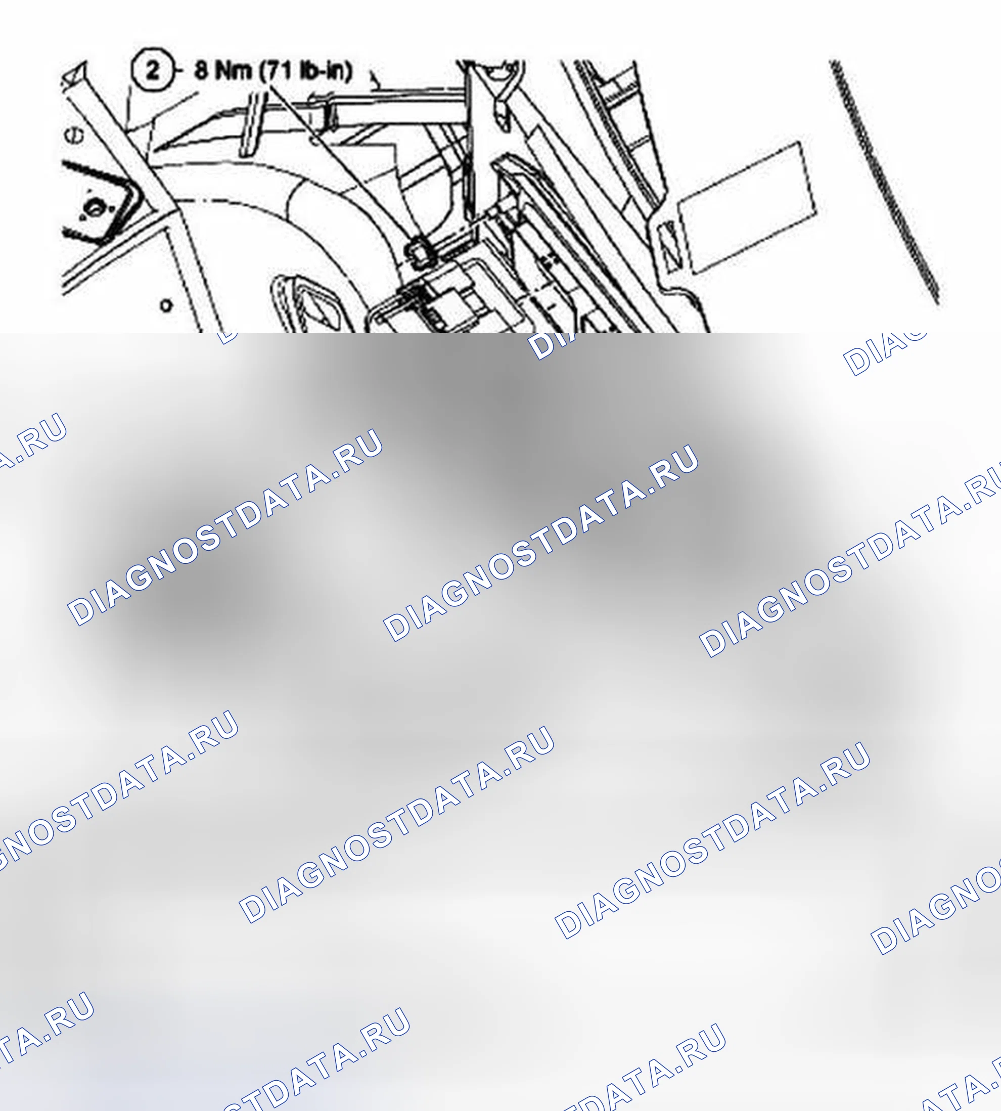 Рис. 123: Демонтаж и монтаж. Hyundai ix25 II