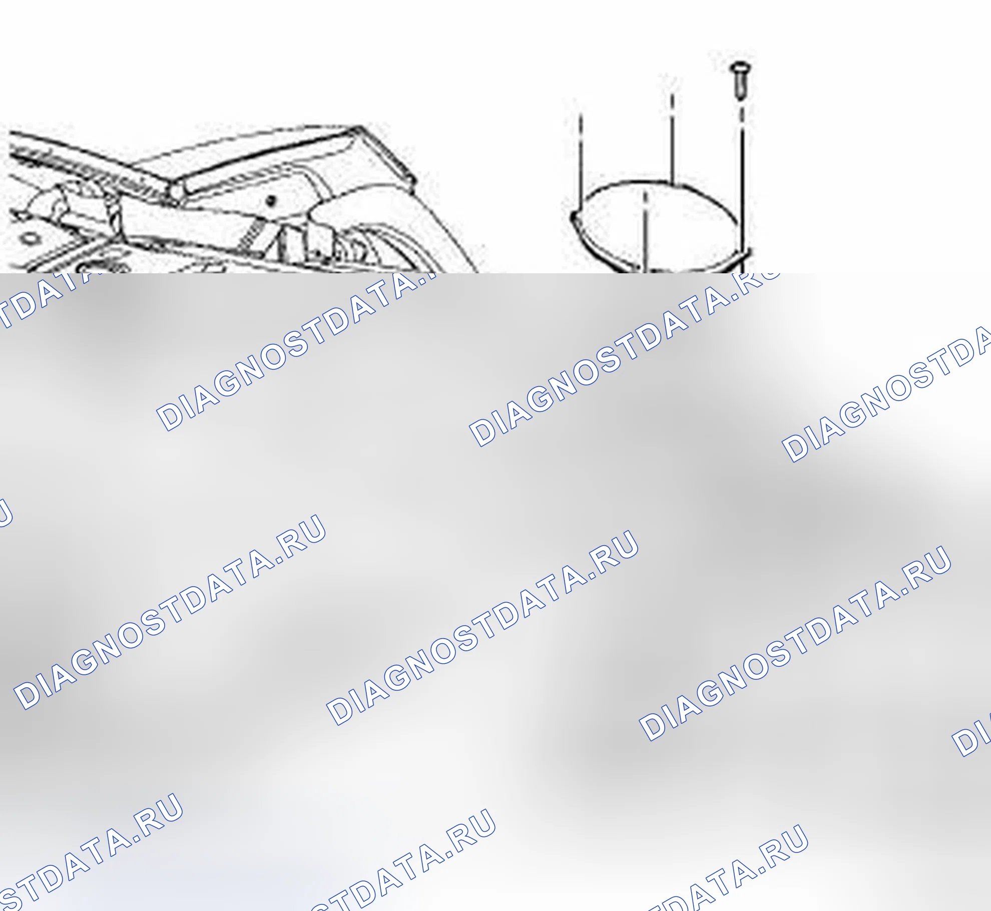 Рис. 12: ЗАДНЯЯ ПОЛКА. Chrysler 200 I