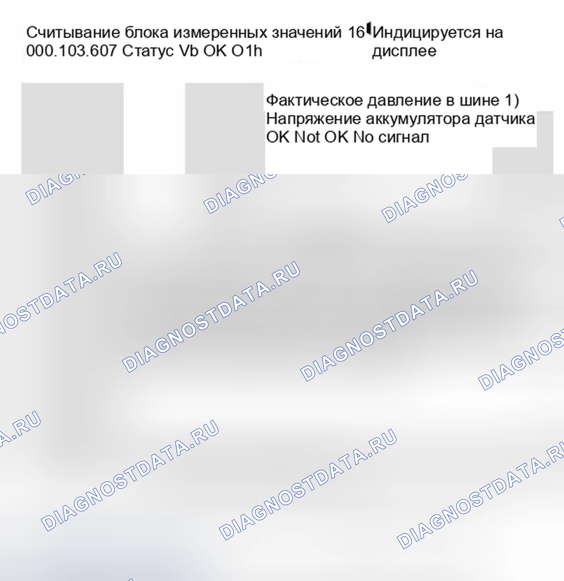 Рис. 542: Блок измеряемых величин 016. Audi S8 D2 рестайлинг 2