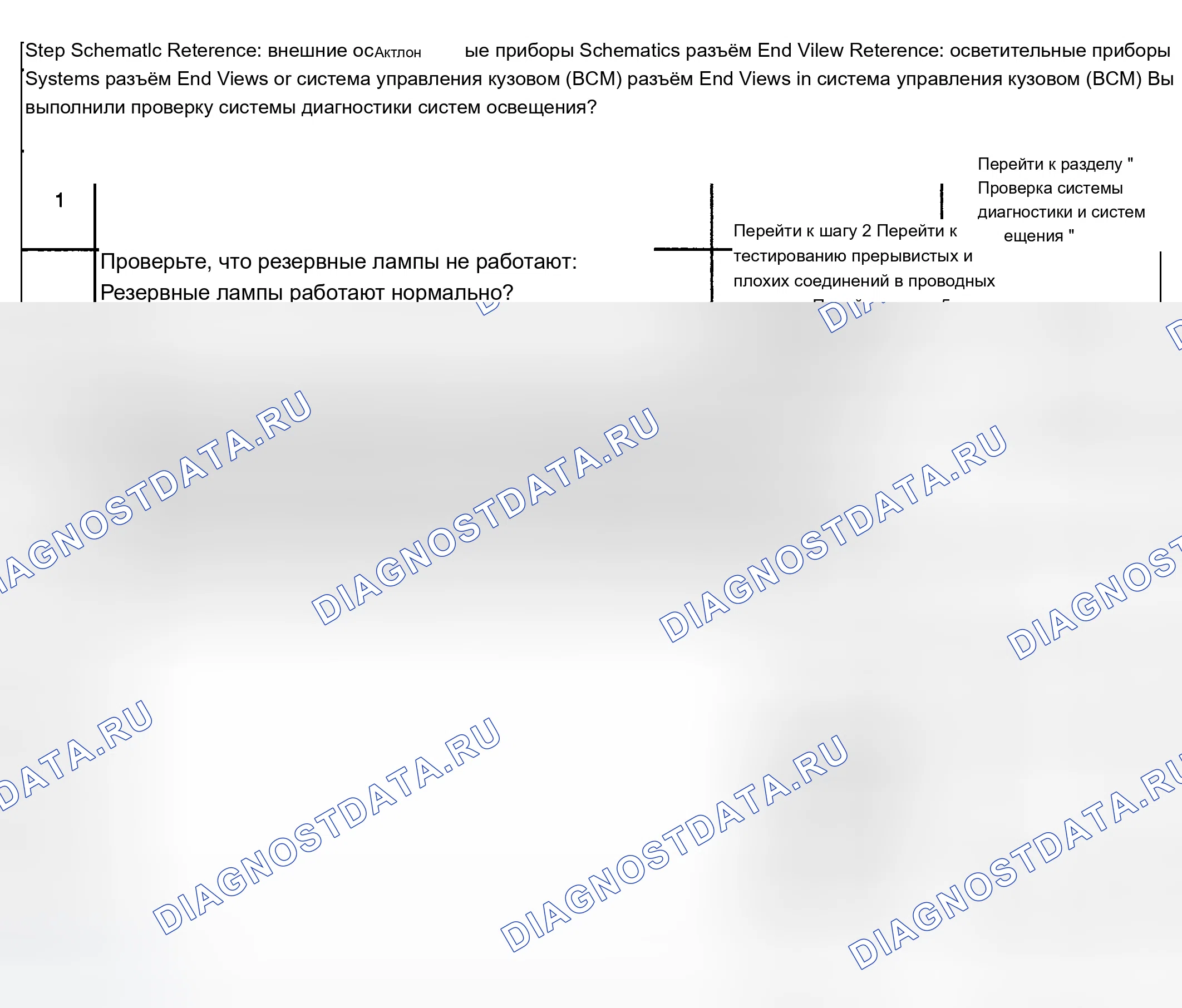 Рис. 185: Резервные лампы не работают. Chevrolet Silverado 1500 HD 