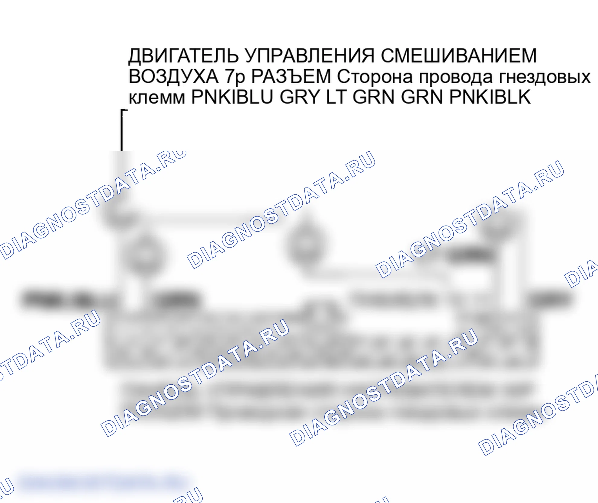Рис. 10: расшифровка кода ошибки 7: Разомкнутая цепь двигателя управления смешиванием воздуха. Honda Element I