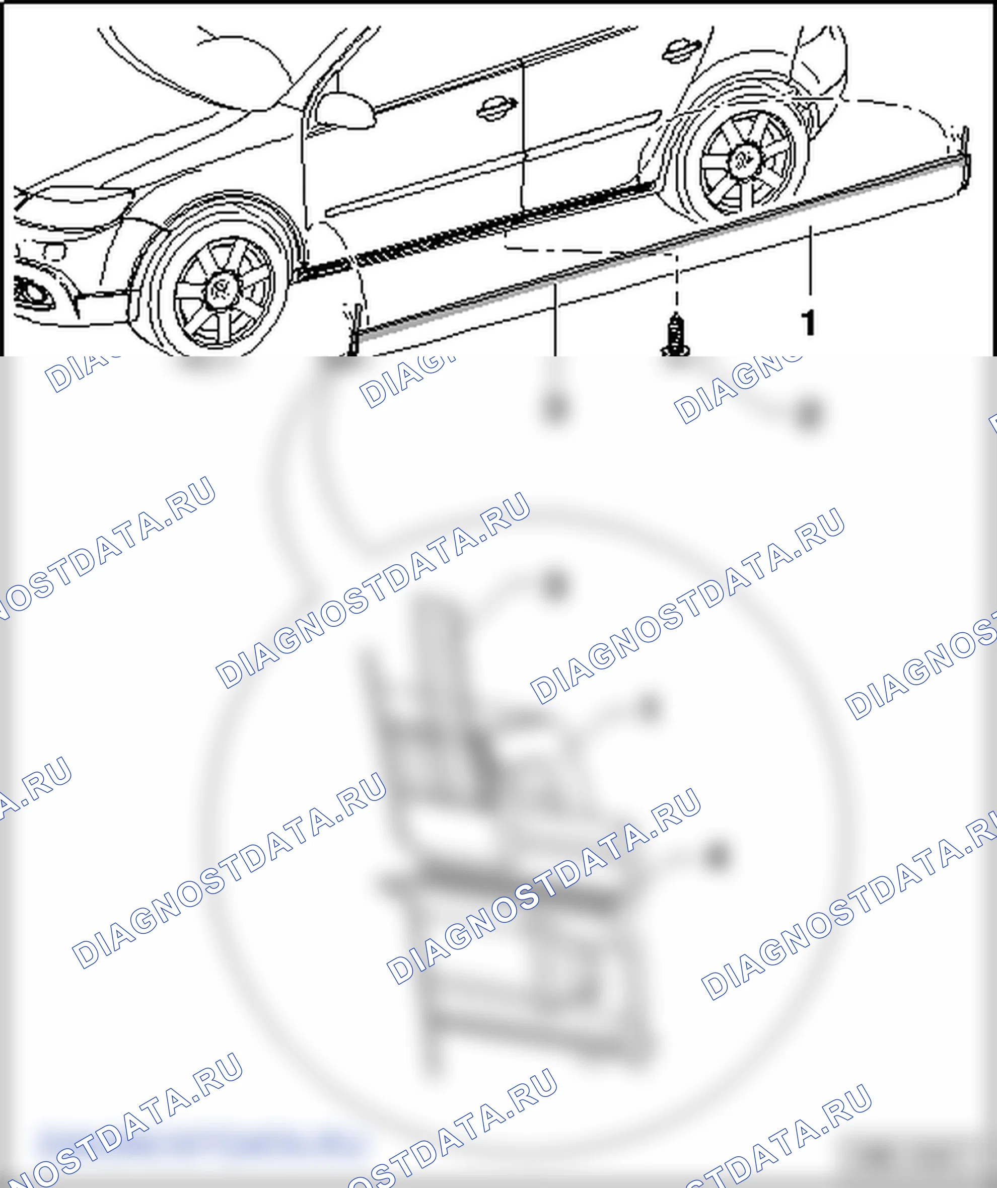 Заказные навесные детали. Volkswagen Golf Plus I