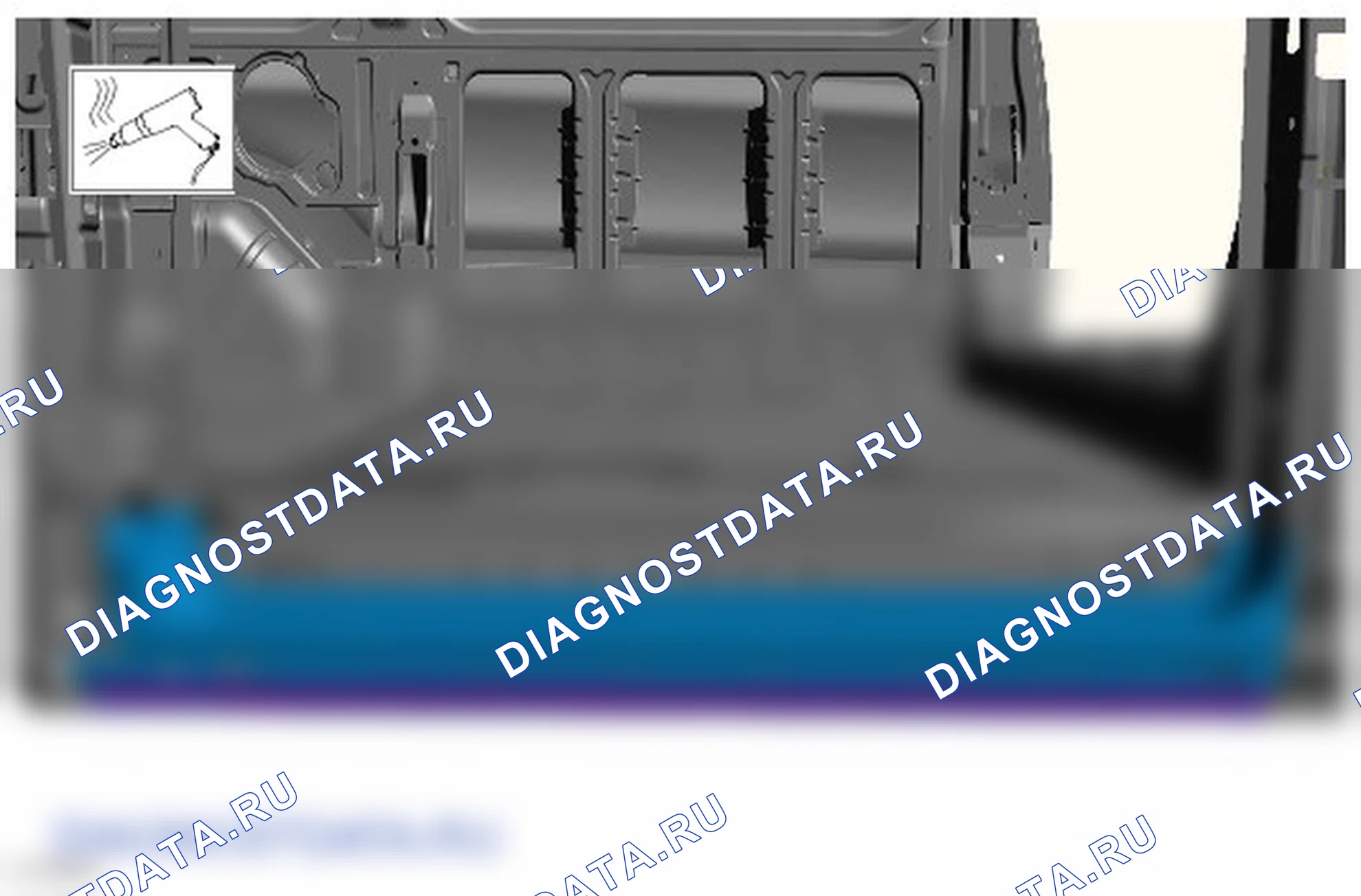 Как снять и установить панель нижней обвязки. Ford Transit VIII