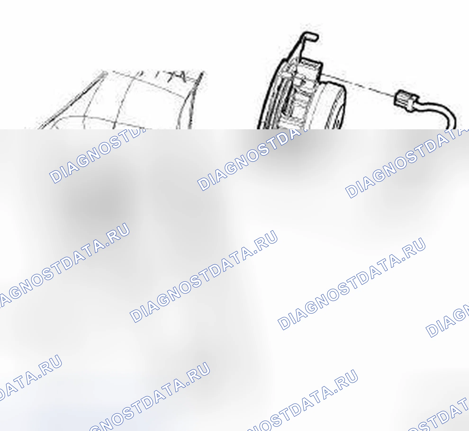 Рис. 20: стойка D. Chrysler Town & Country V рестайлинг