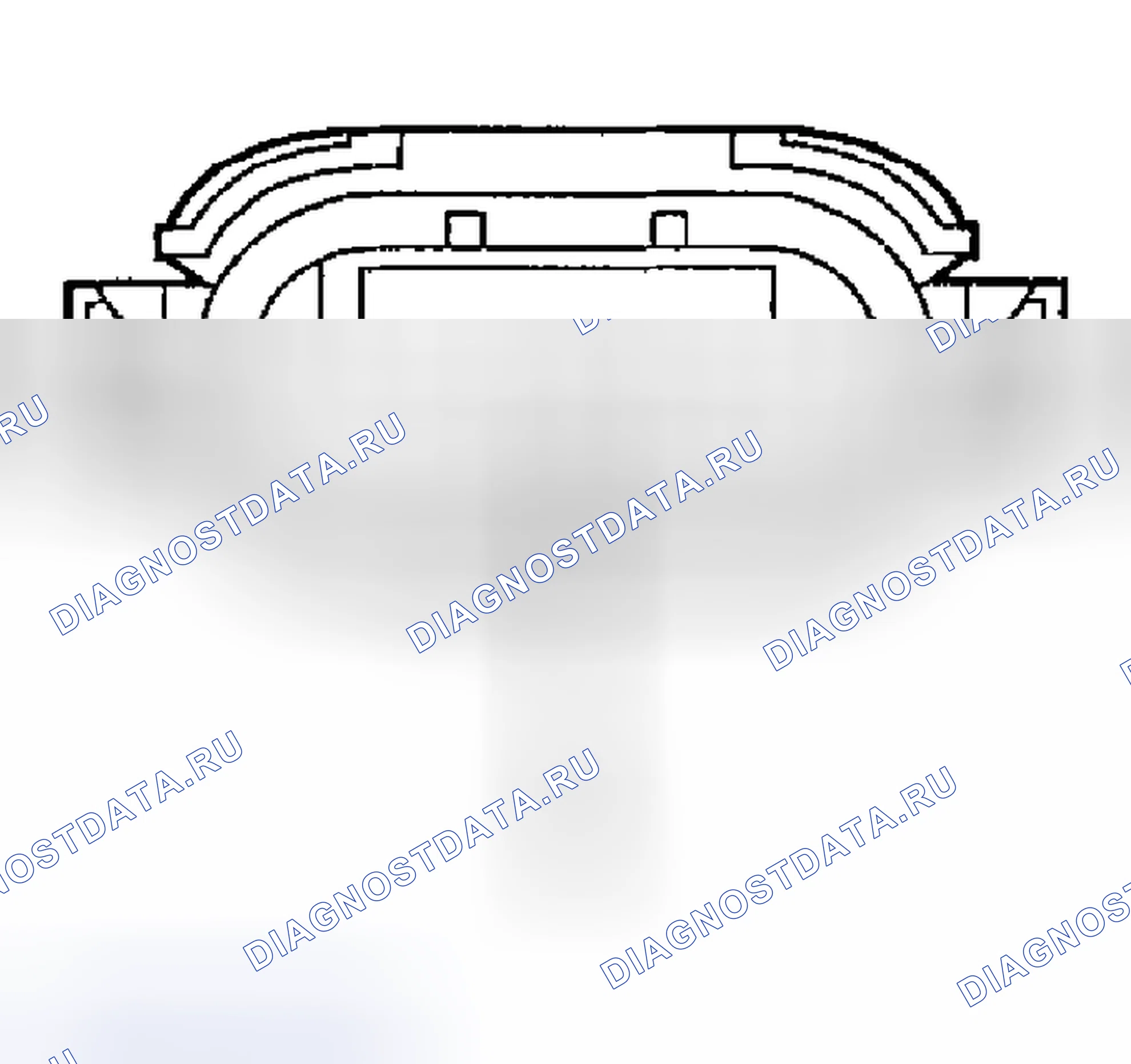 Рис. 40: Проводник: Lh Parking / Turn лампа C1023, Rh Park / Turn лампа C1043. Hyundai Nexo I