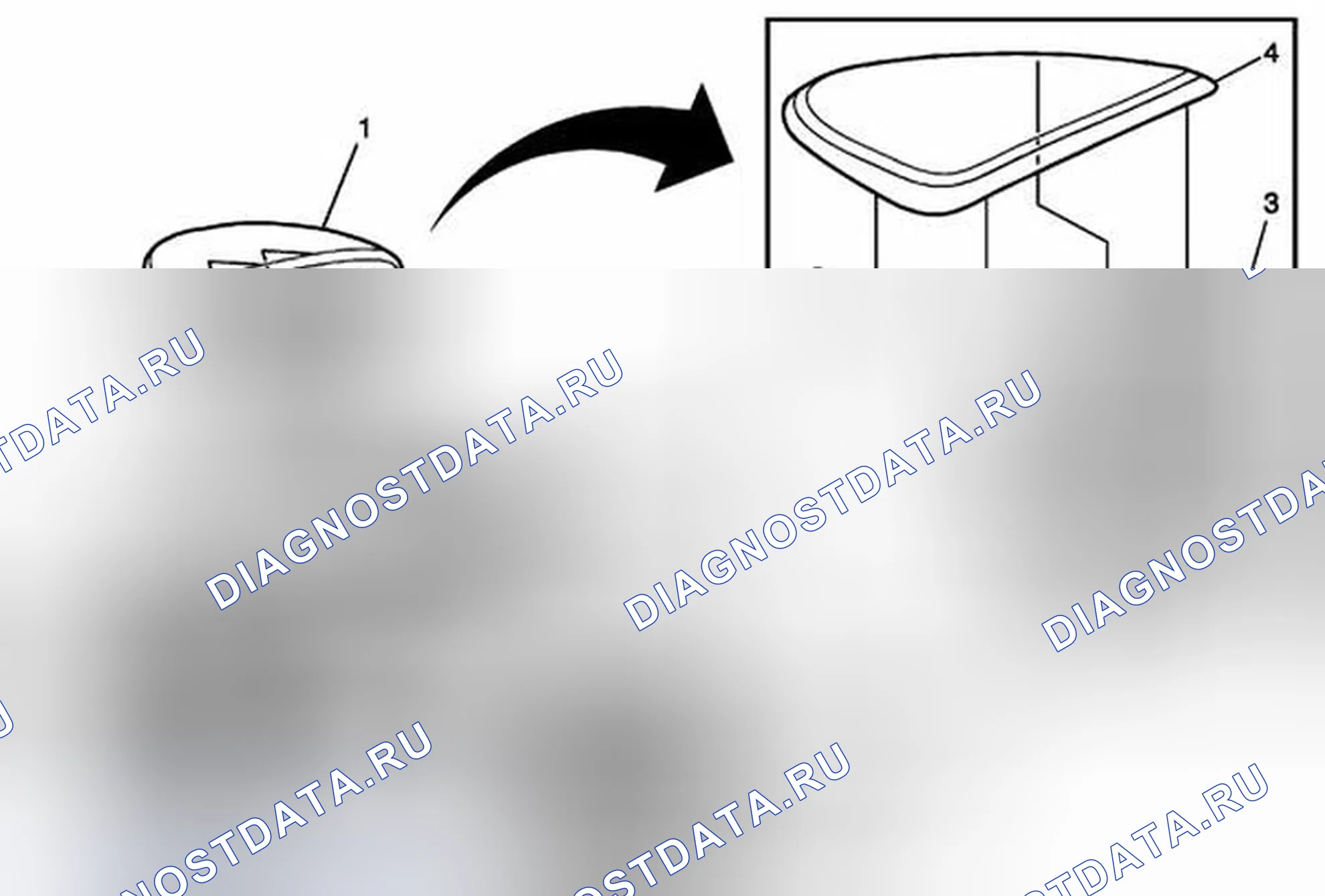 Рис. 56: Замена кожуха приборной панели. Buick LaCrosse II
