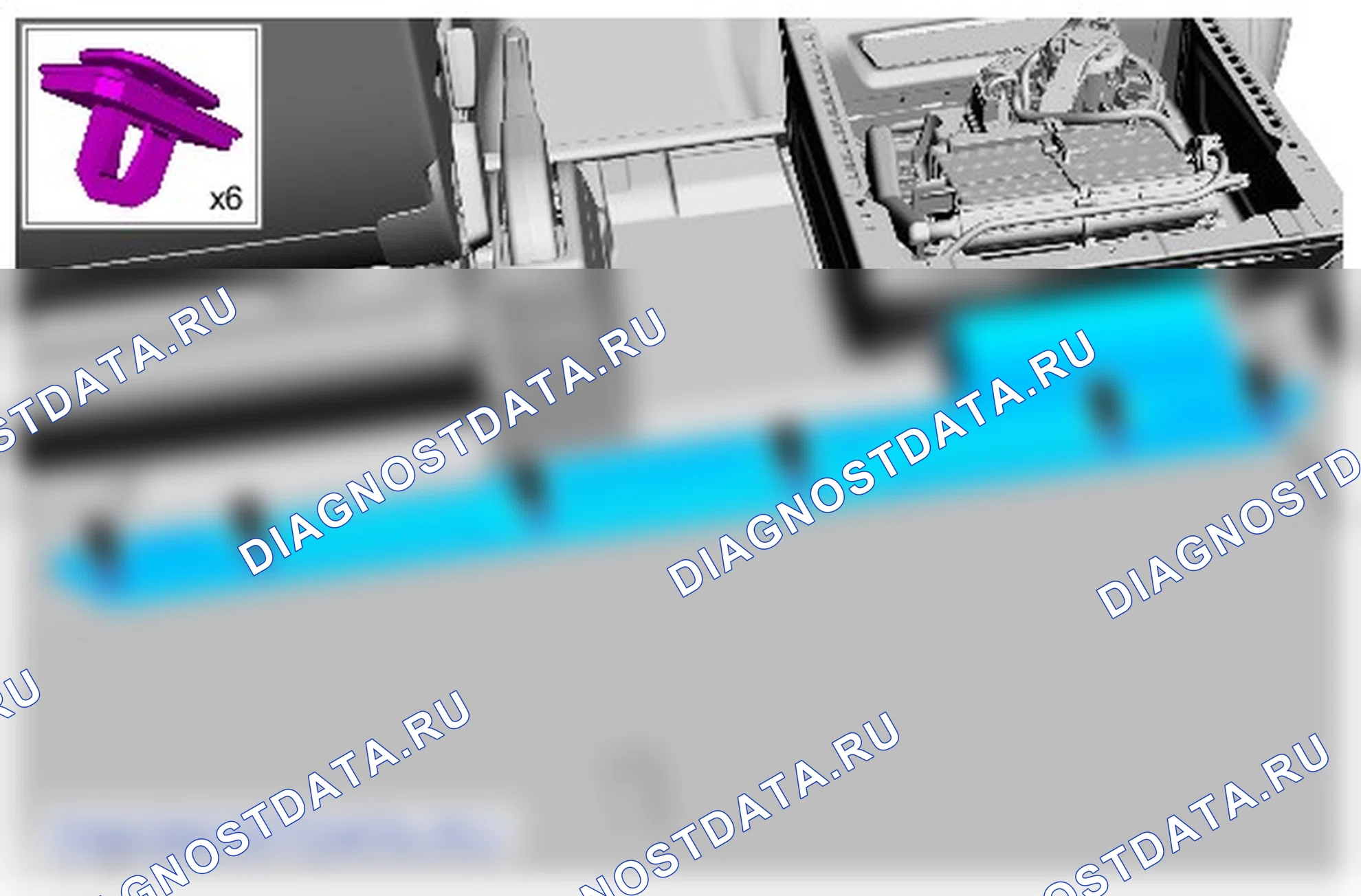 Как снять и установить жгут электропроводки пассажирского салона. Ford Transit VIII