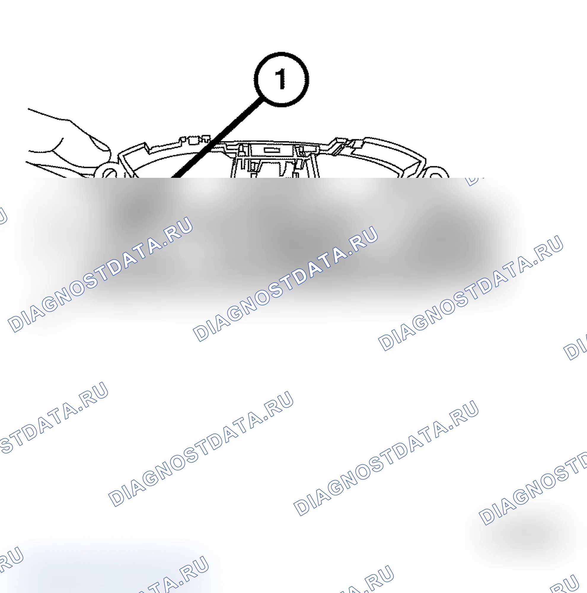 Рис. 21: УДАЛЕНИЕ - ЛАМПА ОСВЕЩЕНИЯ. Chrysler Crossfire I final