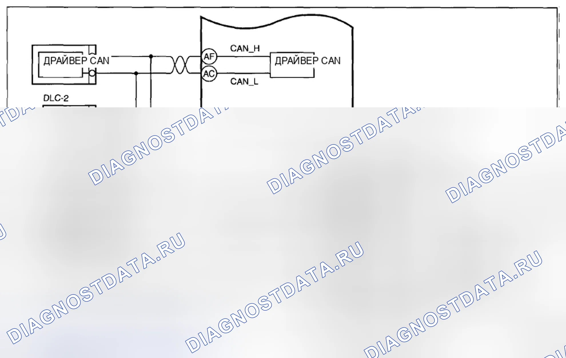 Рис. 11: Система DSC - электросхема (2 из 2). Mazda CX-5 I