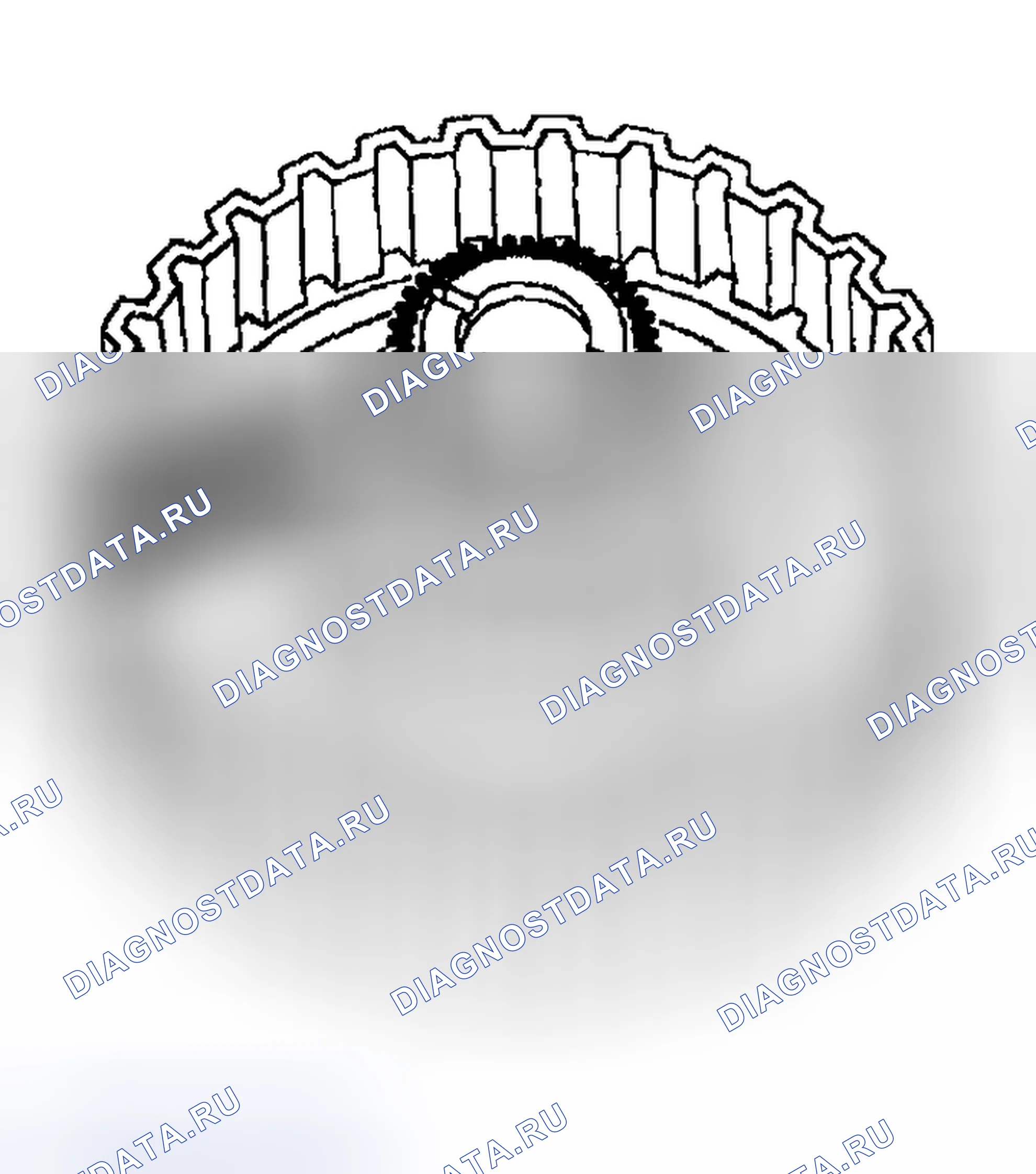 Рис. 1274: Сборка. Ford Pickup F250 Super Duty I
