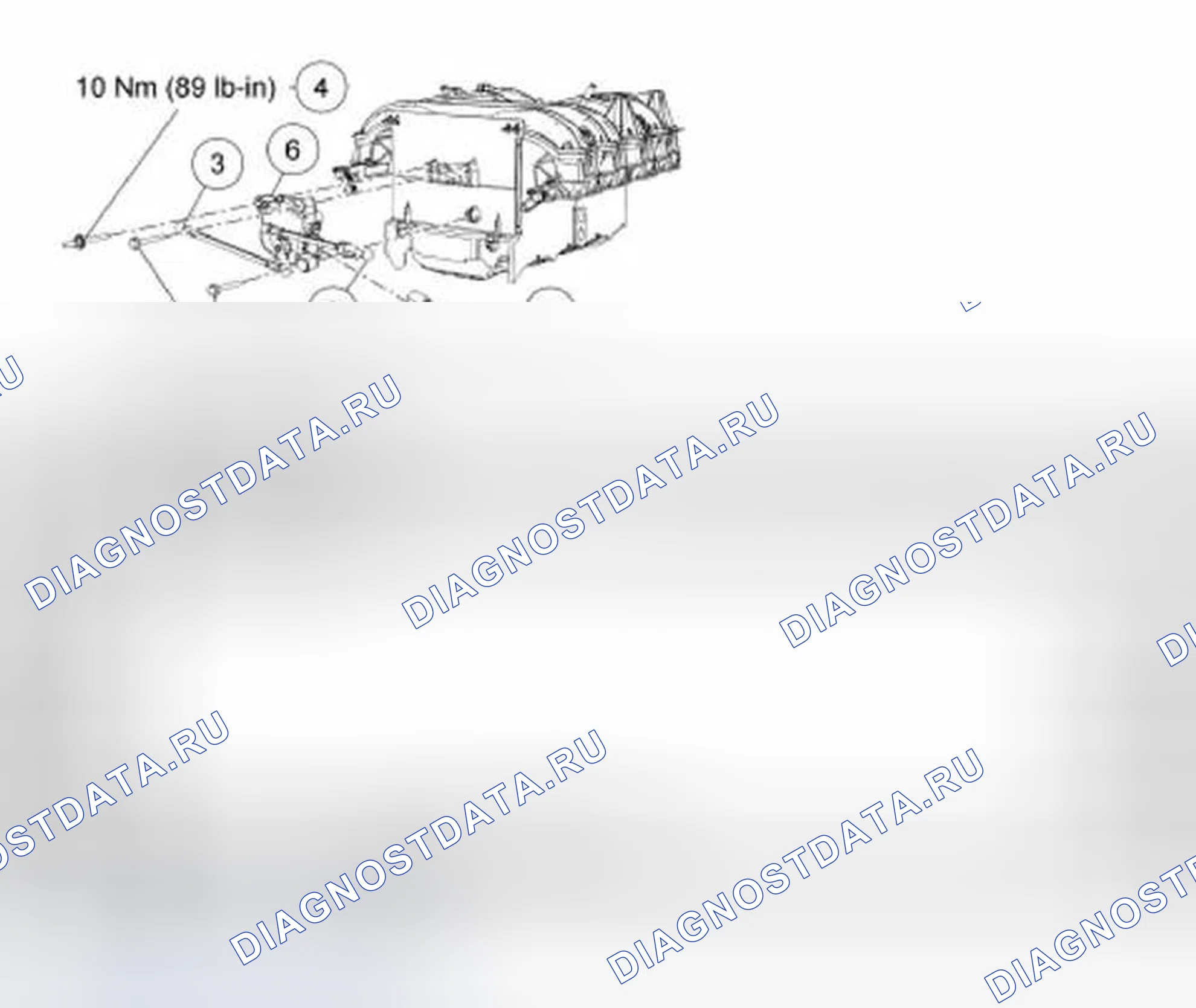 Рис. 102: Клапан управления движением заряда. Ford Pickup F150 