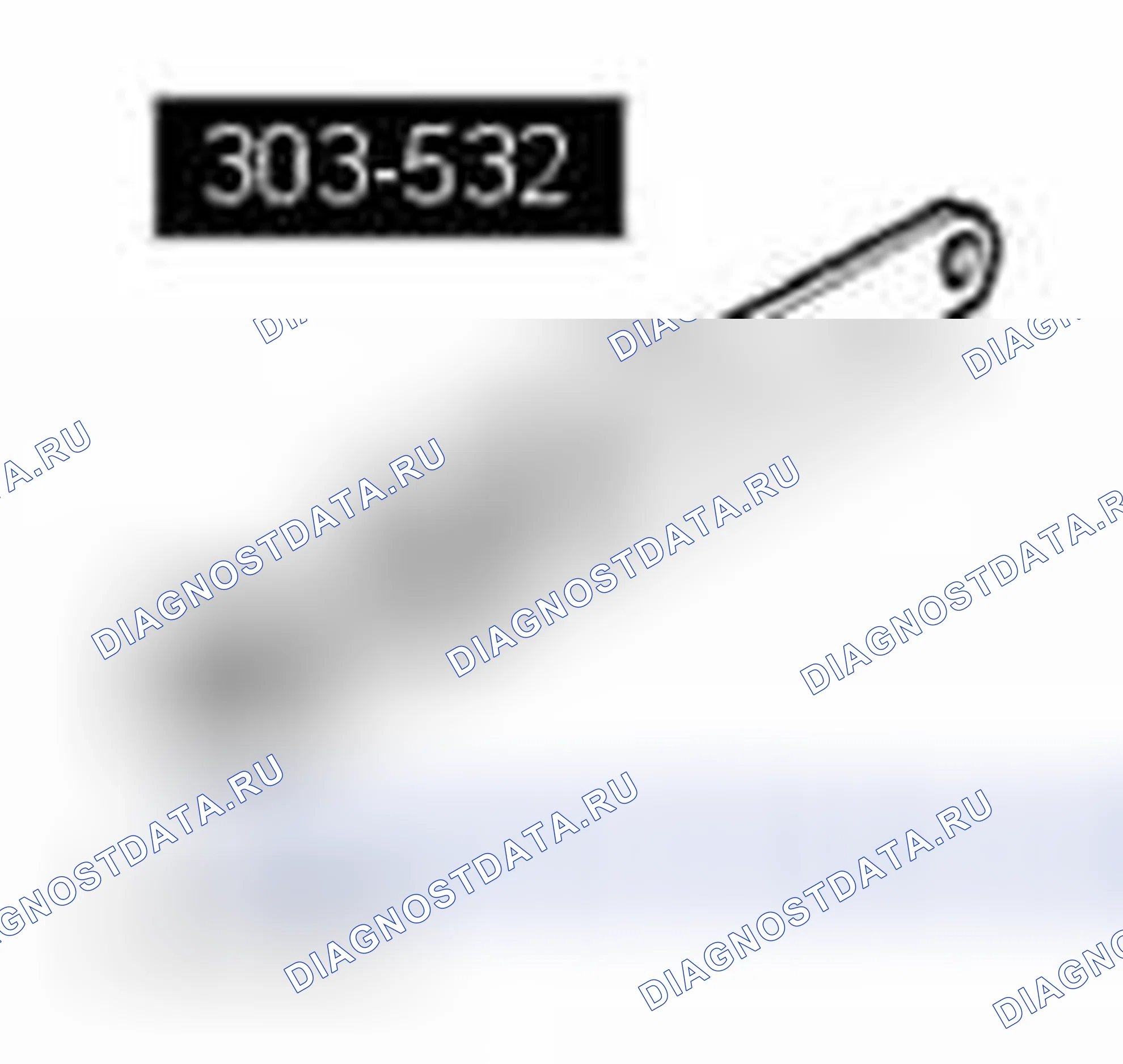 Рис. 692: ДВИГАТЕЛЬ. Land Rover Range Rover Sport I