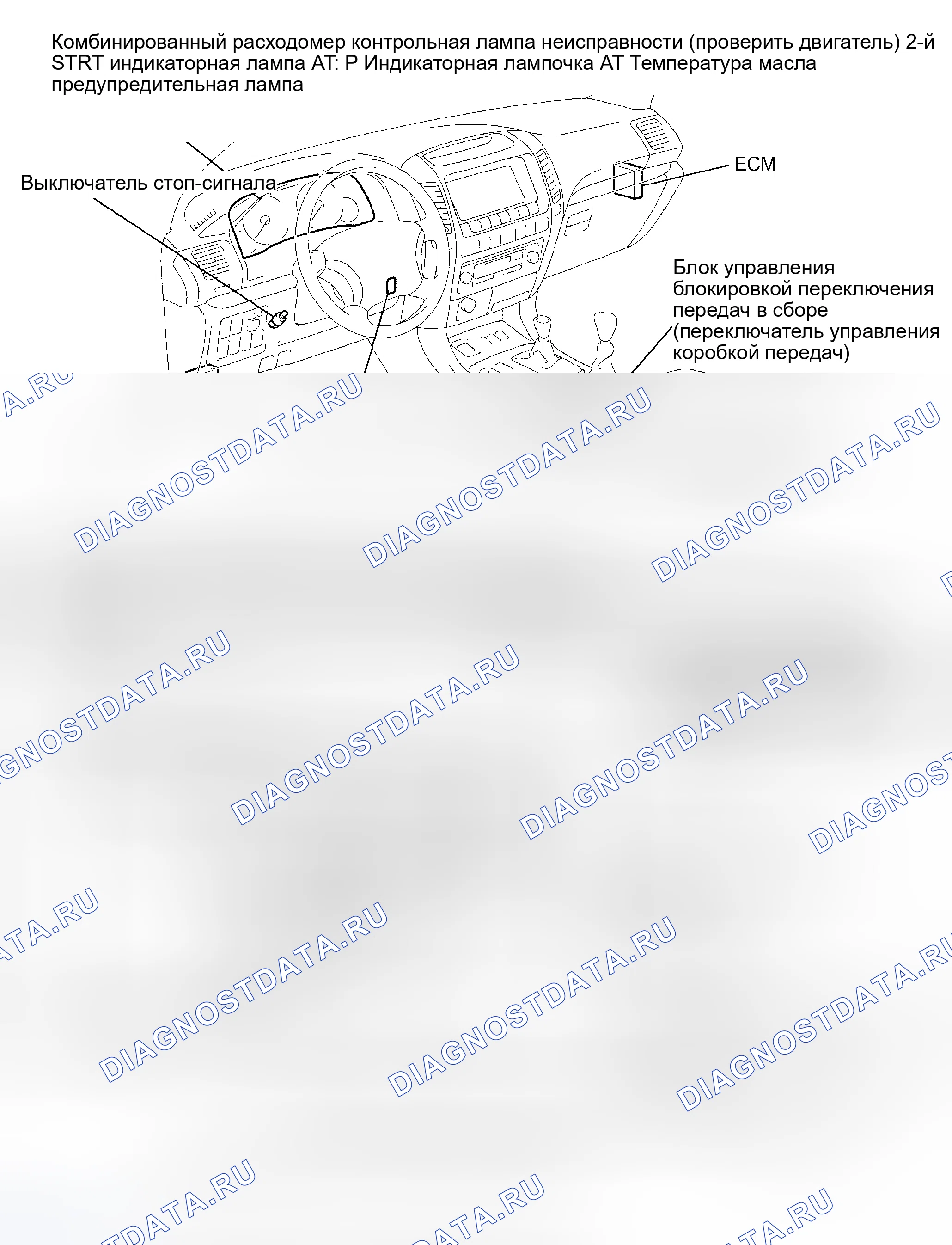 Рис. 221: РАСПОЛОЖЕНИЕ. Honda Accord VI