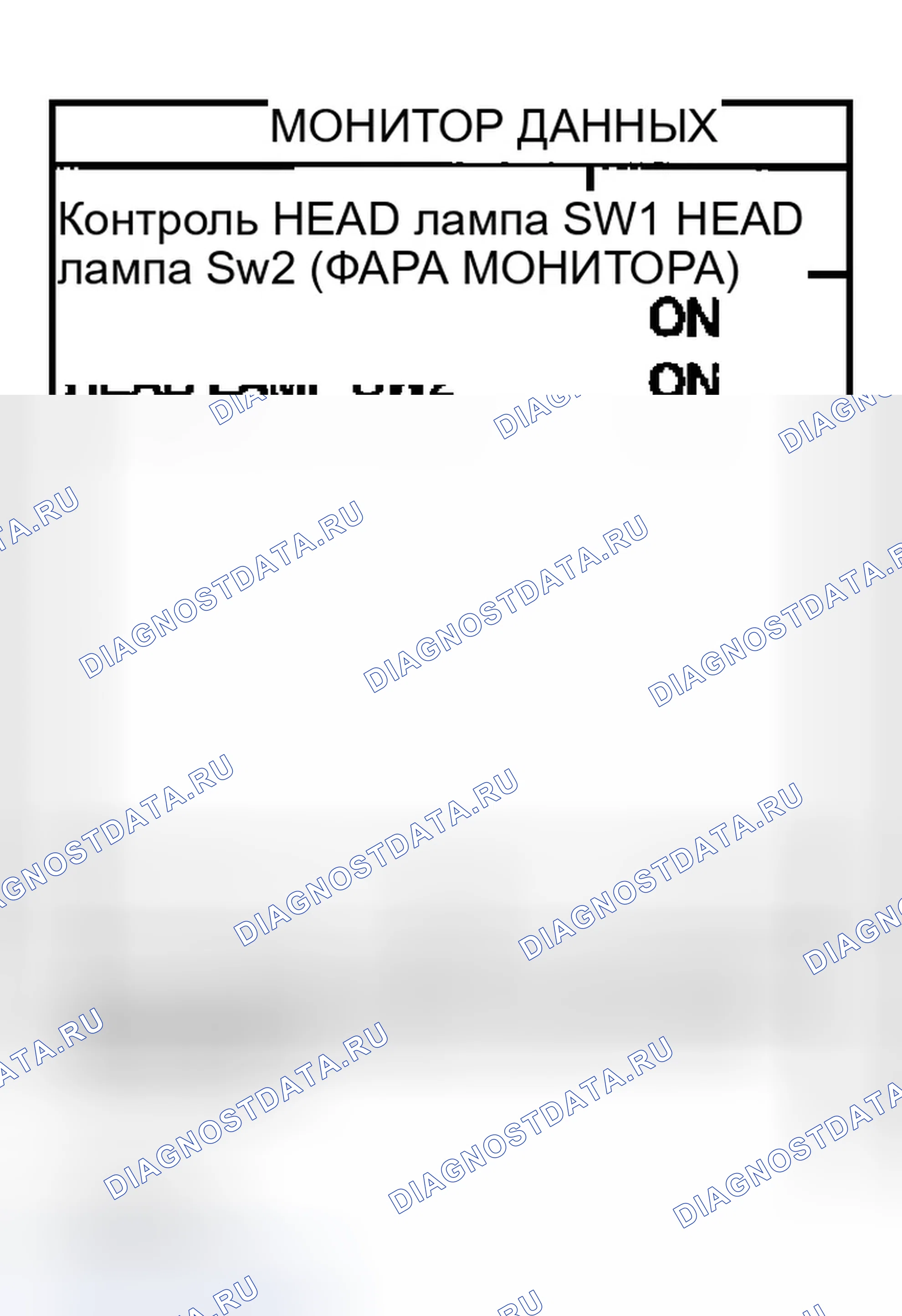Рис. 219: Фара ближнего света не освещает (обе стороны). Infiniti FX35 I