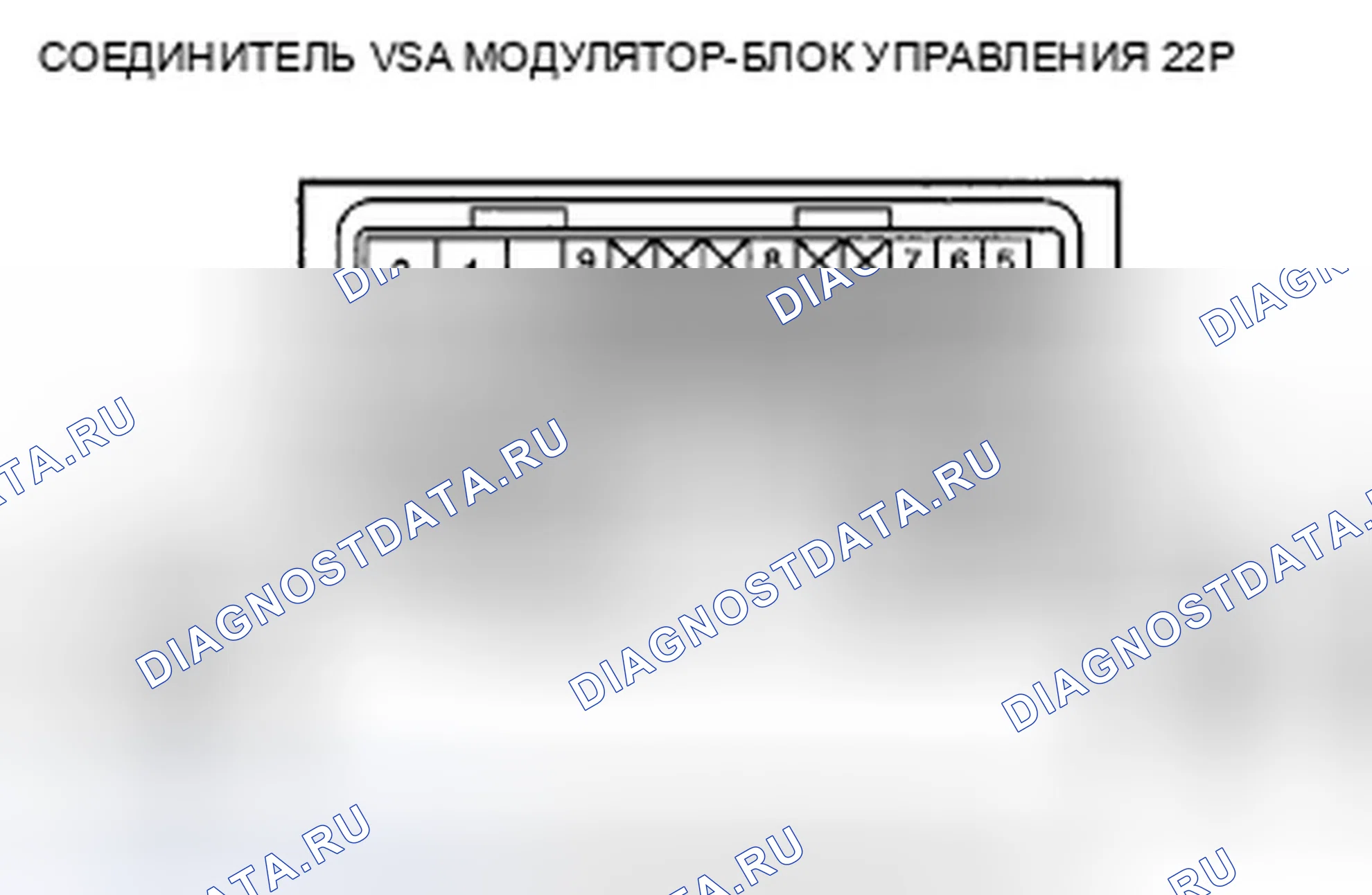 Рис. 12: расшифровка кода ошибки 11-12: Неисправность источника питания датчика скорости правого переднего колеса; расшифровка кода ошибки 13-12: Шпее левого переднего колеса. Honda Crosstour I