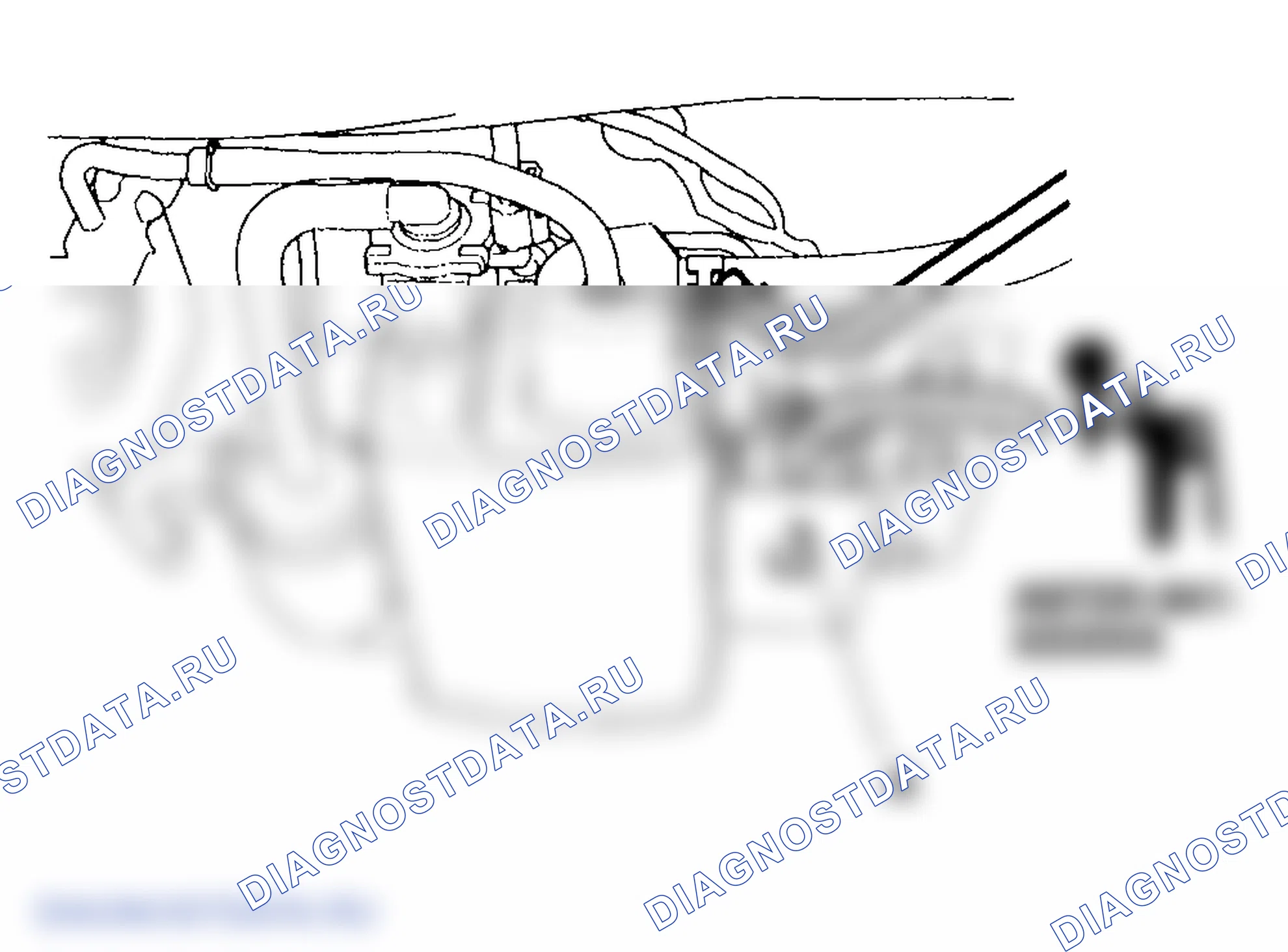 Рис. 118: Испытание перепускного электромагнитного клапана EVAP. Honda Odyssey II