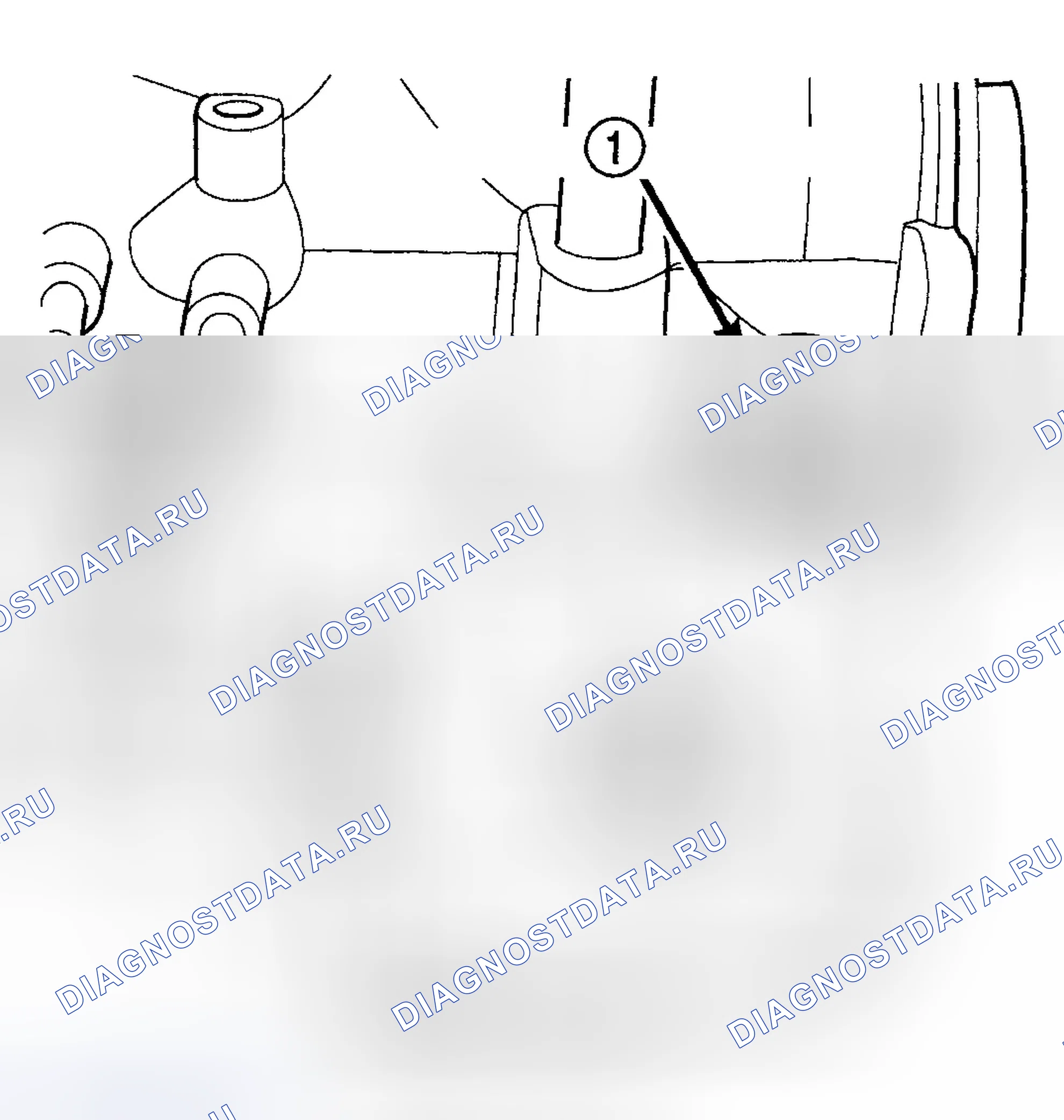 Рис. 17: Установка (4-ступ. A / T). Dodge Grand Caravan IV