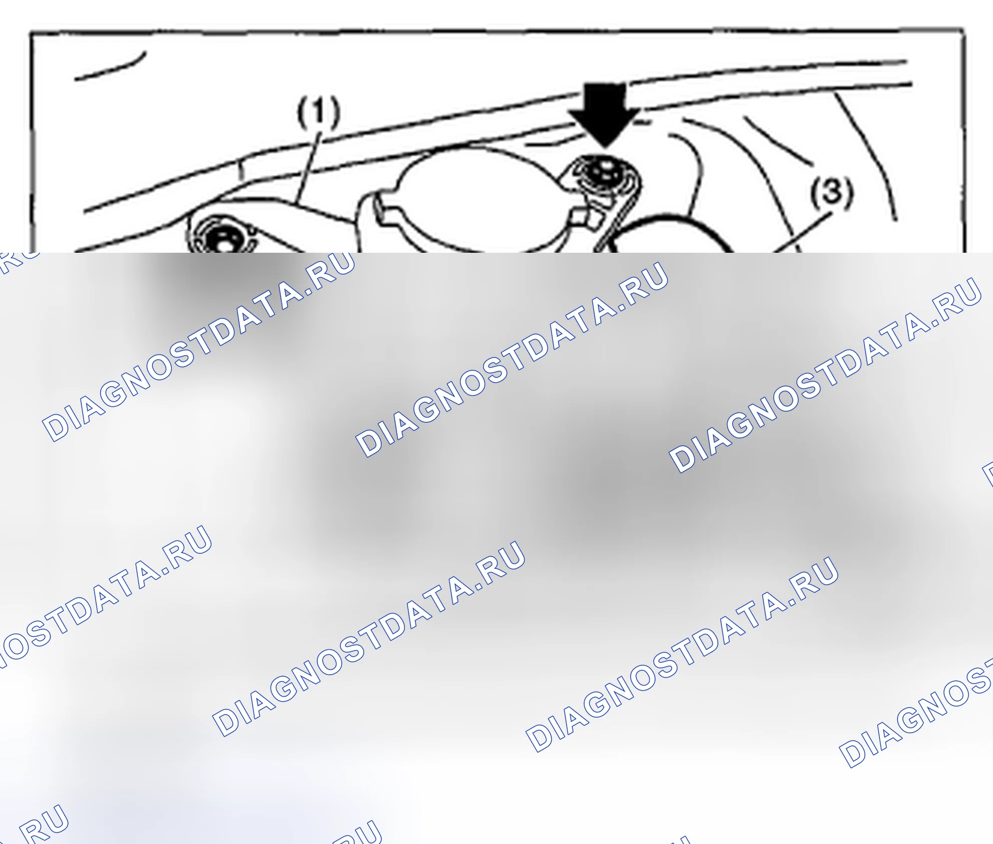Рис. 109: ДЕМОНТАЖ. Subaru Outback BR