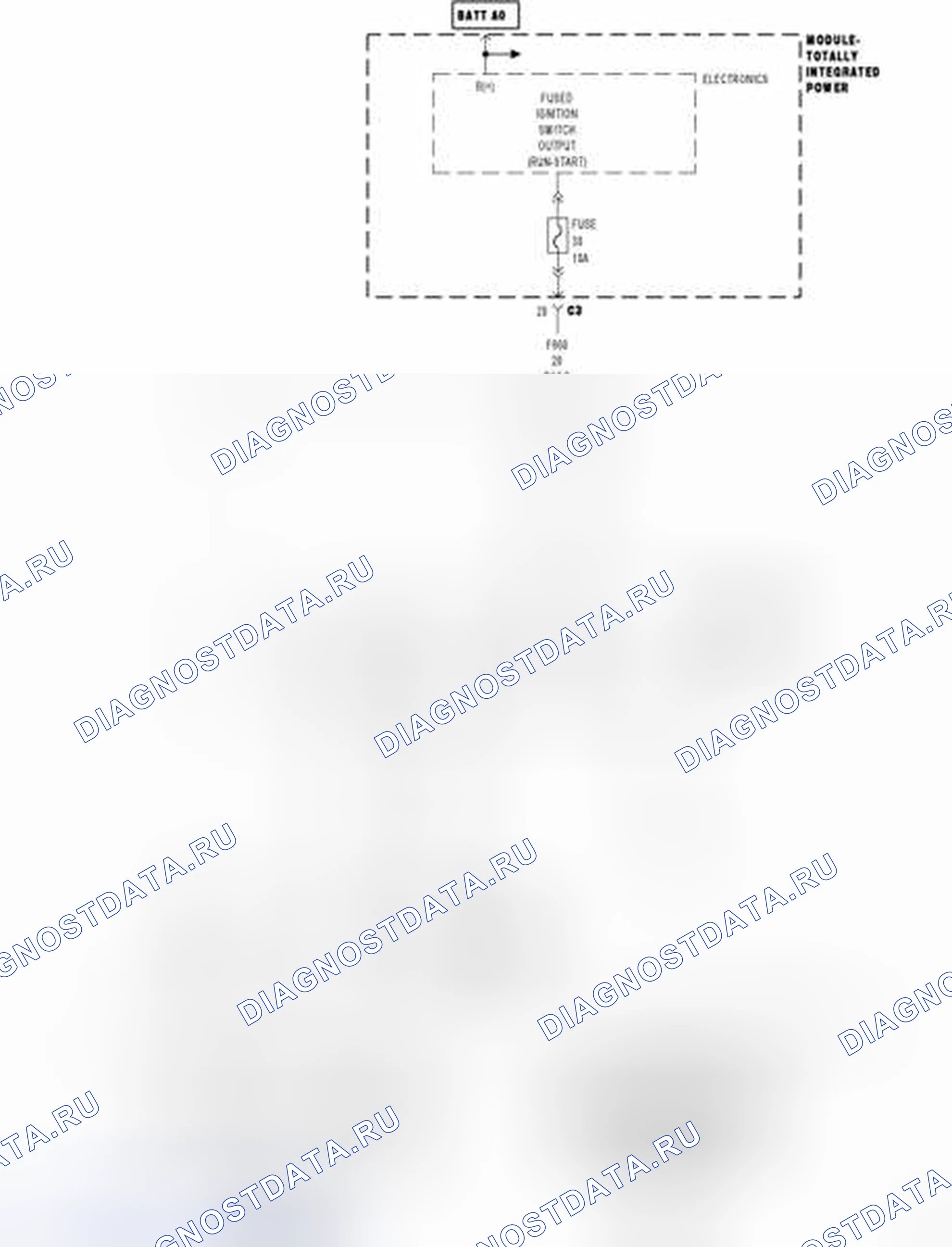 Рис. 99: Принципиальная схема. Dodge Cab & Chassis R3500 HD 