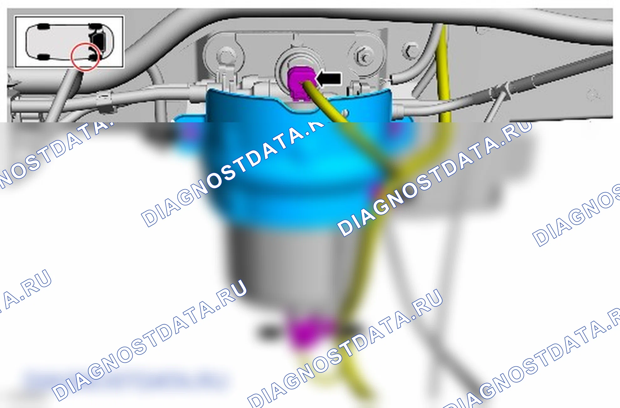 Как снять и установить поперечный элемент переднего моста. Ford Transit VIII