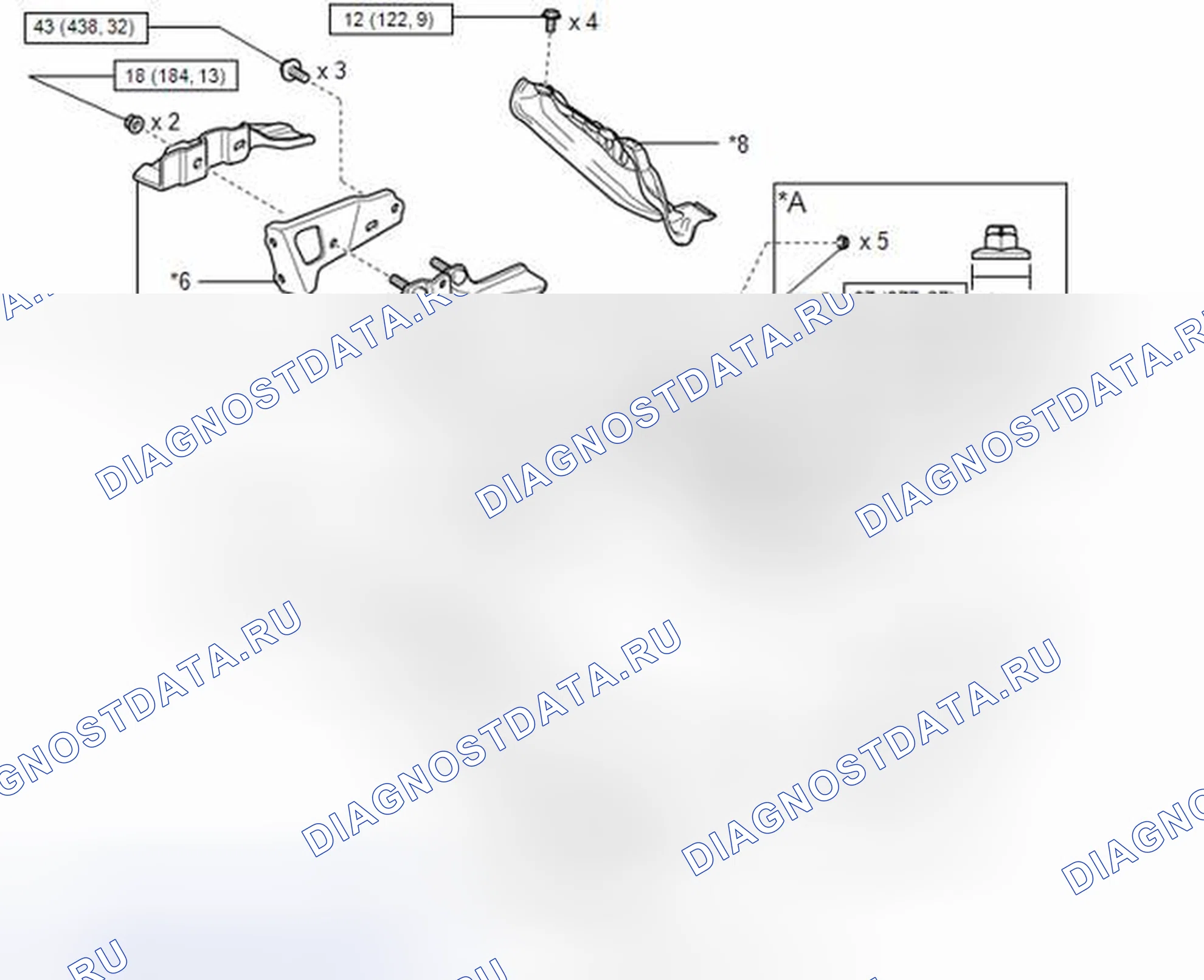 Рис. 268: ИЛЛЮСТРАЦИЯ. Toyota Corolla XI
