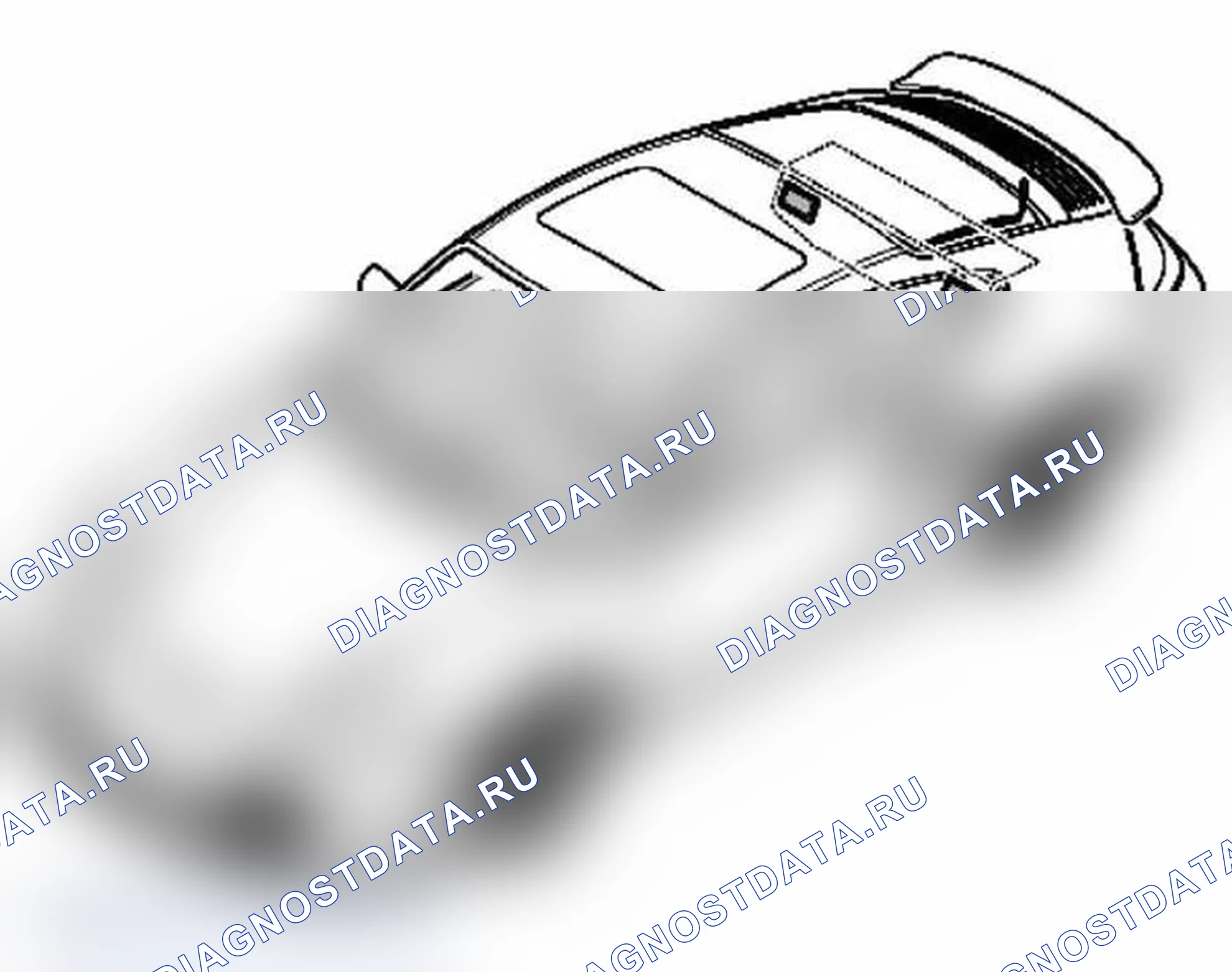 Рис. 24: Снятие и установка задних громкоговорителей, звуковой пакет Bose. Porsche 911 GT2 996