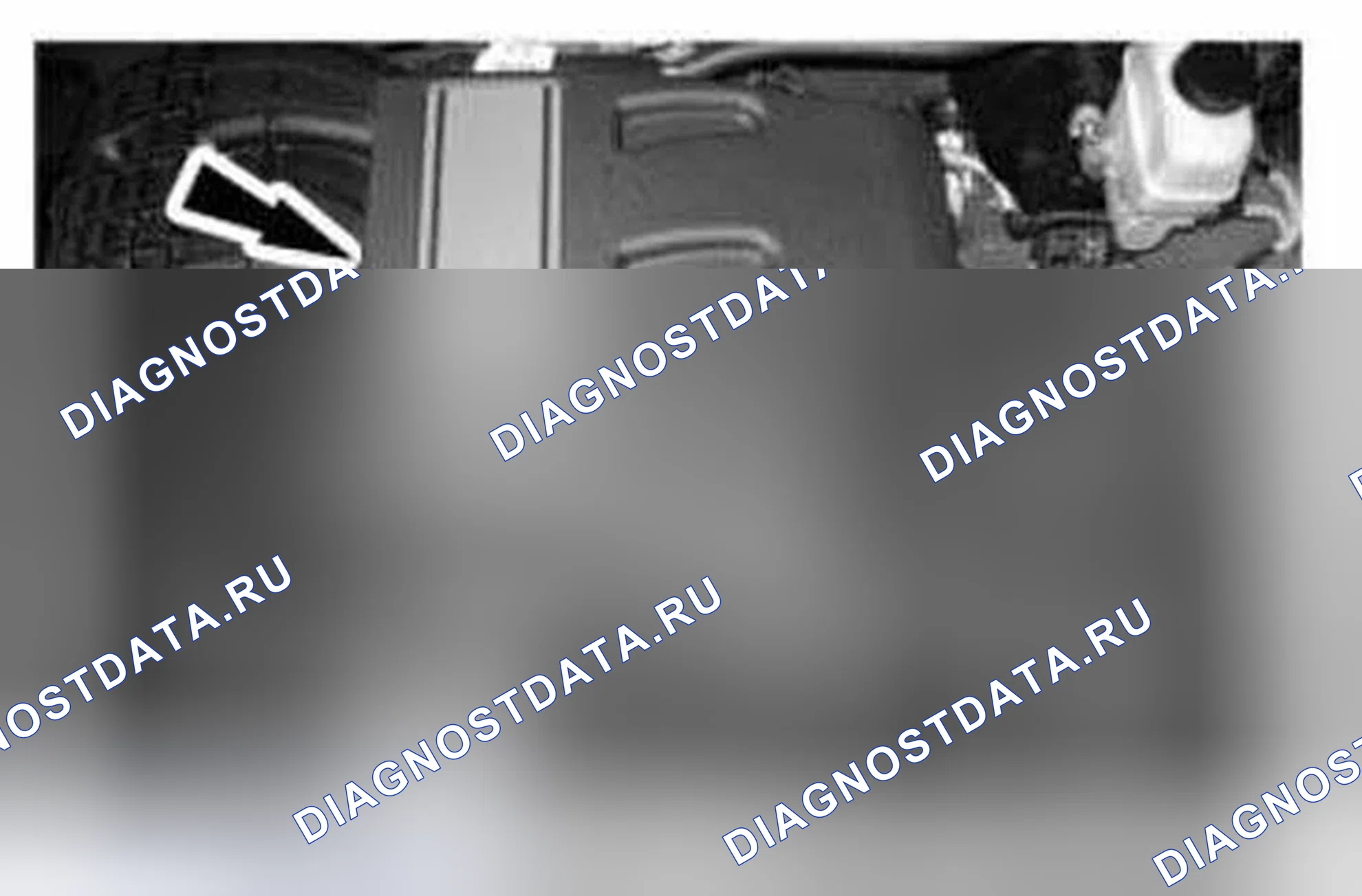 Рис. 2: Демонтаж. Ford Mustang V рестайлинг
