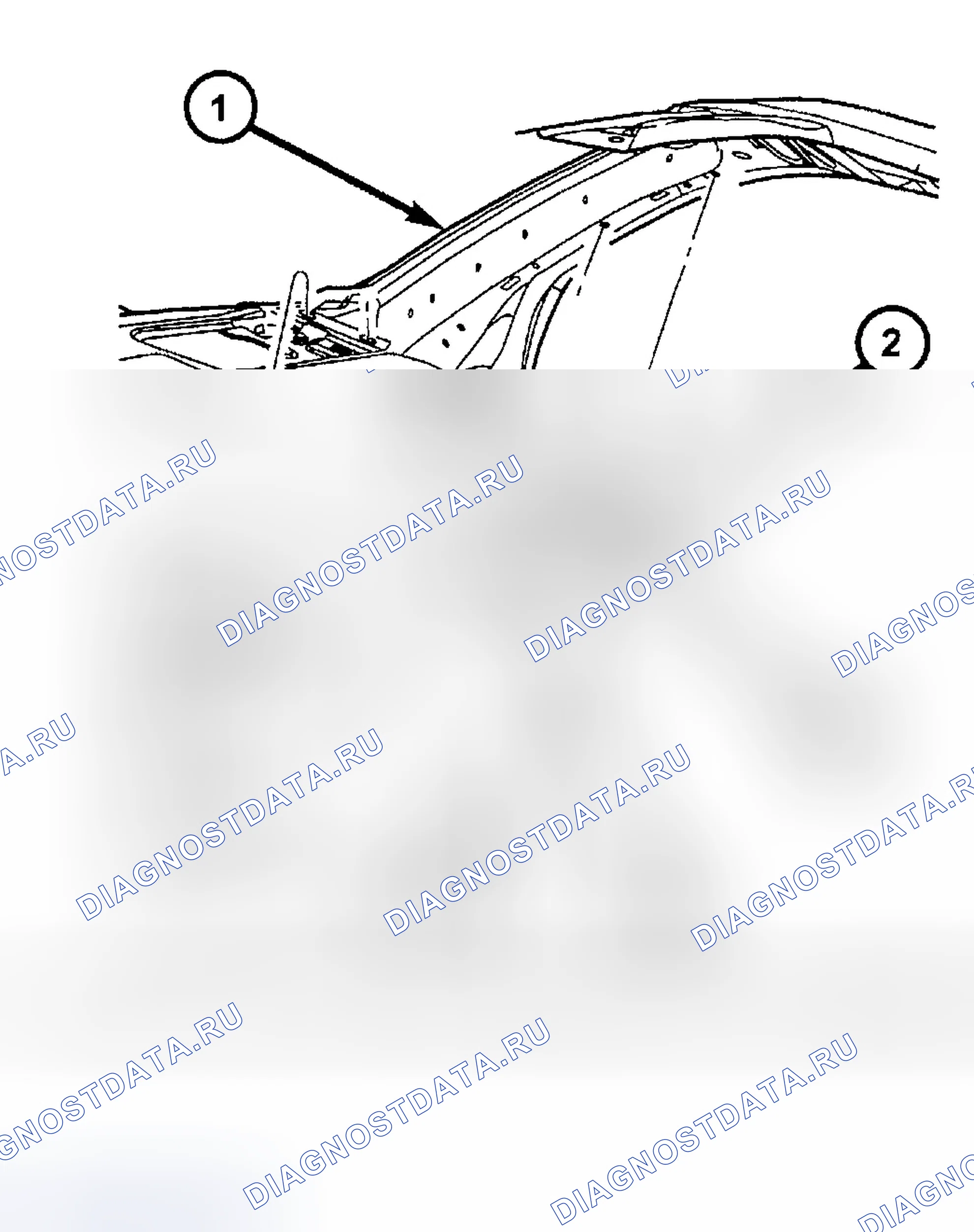 Рис. 1: ДЕМОНТАЖ. Dodge Pickup R1500 