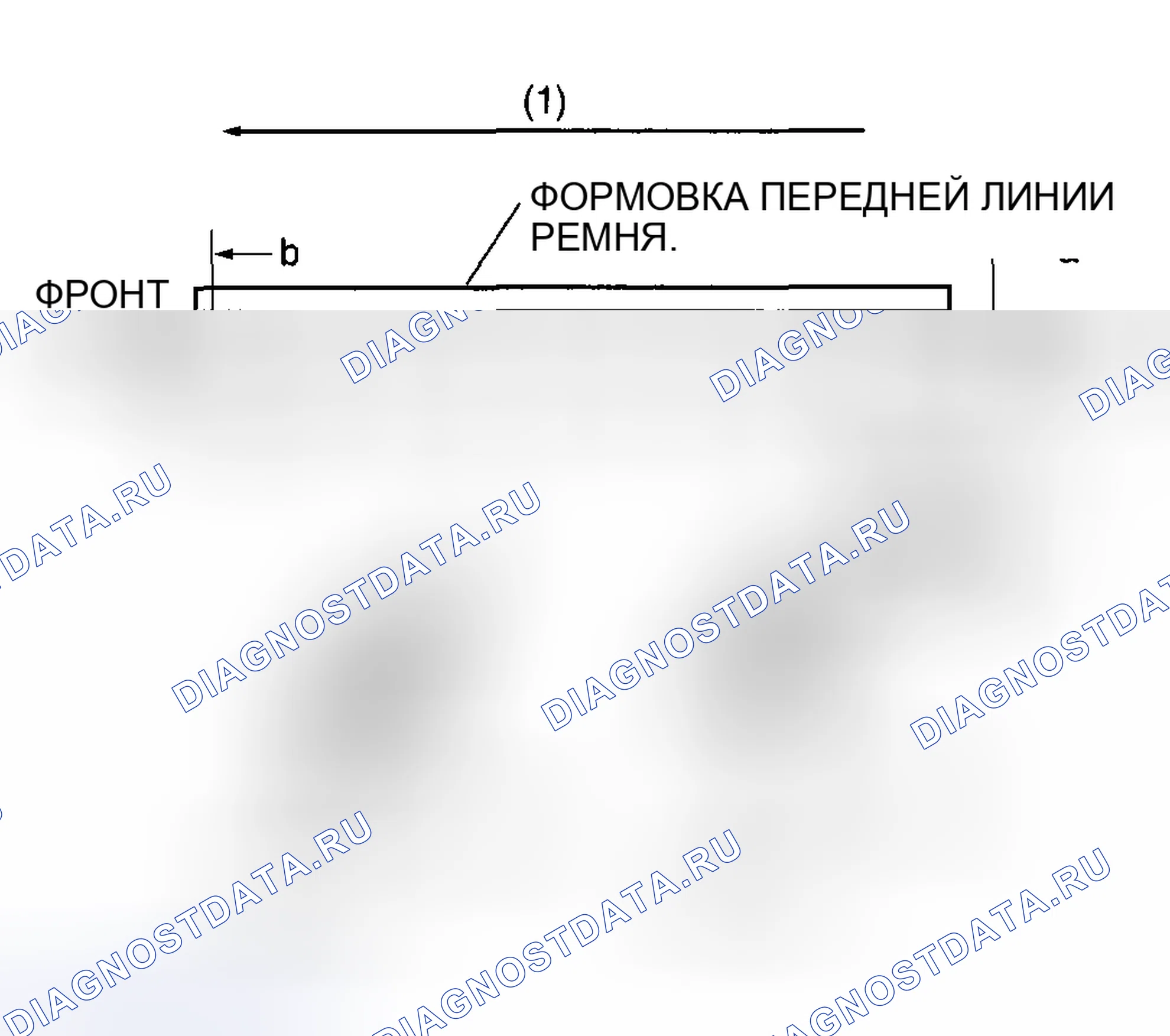 Рис. 14: СНЯТИЕ ФОРМОВКИ ПЕРЕДНЕЙ ЛИНИИ. Honda CR-V I рестайлинг