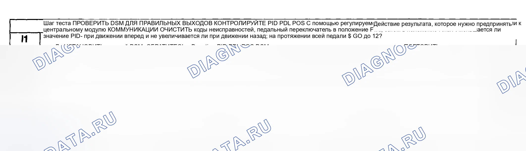 Рис. 173: ТОЧЕЧНОЕ ИСПЫТАНИЕ I: коды неисправностей B1990 и хтагx1: КОРОТКОЕ ЗАМЫКАНИЕ ЦЕПИ ОБРАТНОЙ СВЯЗИ ПОТЕНЦИОМЕТРА ПЕДАЛИ ВПЕРЕД / НАЗАД B1991. Ford Pickup F250 Super Duty I