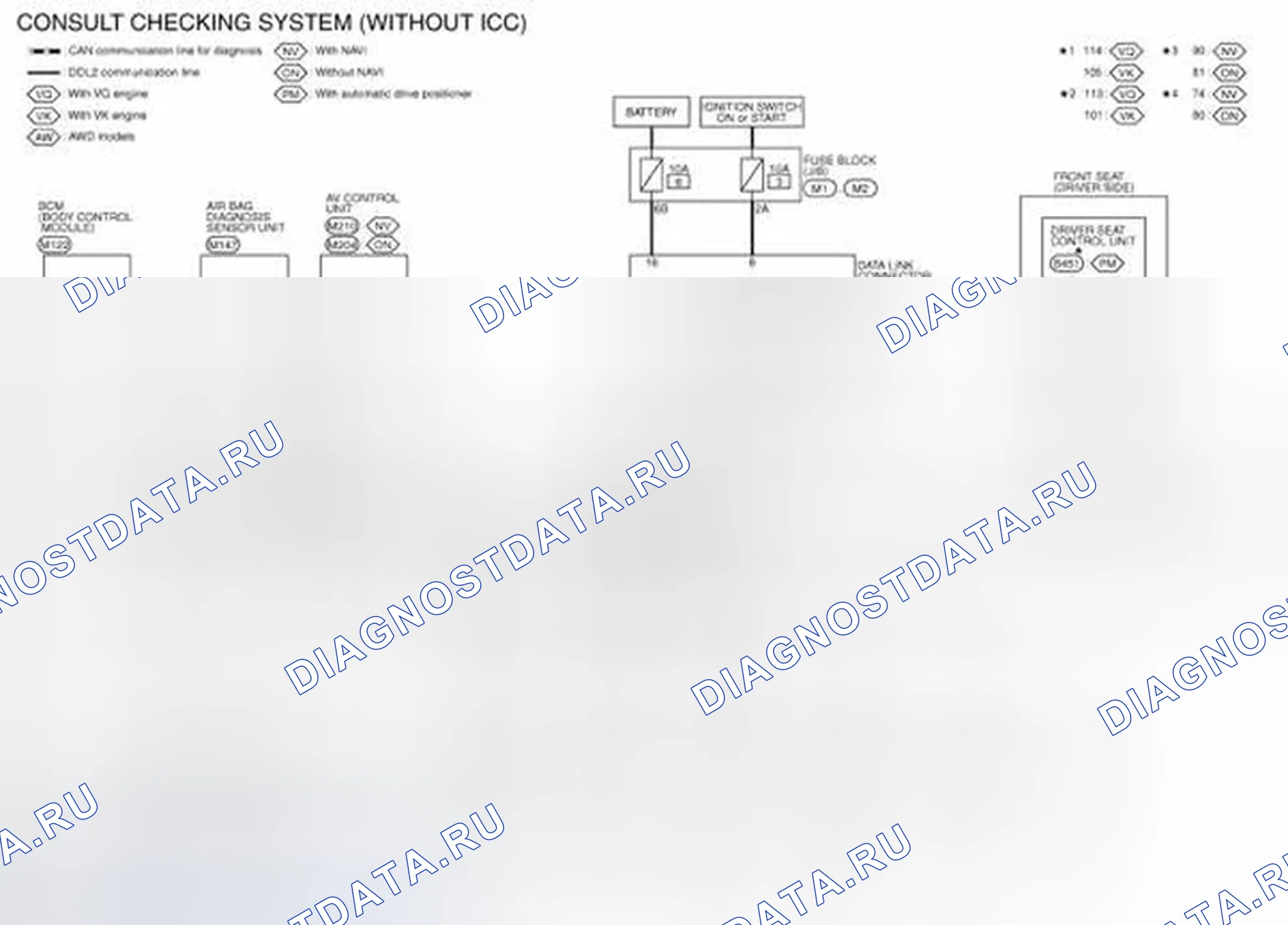 Рис. 14: БЕЗ ICC. Infiniti FX50 II рестайлинг