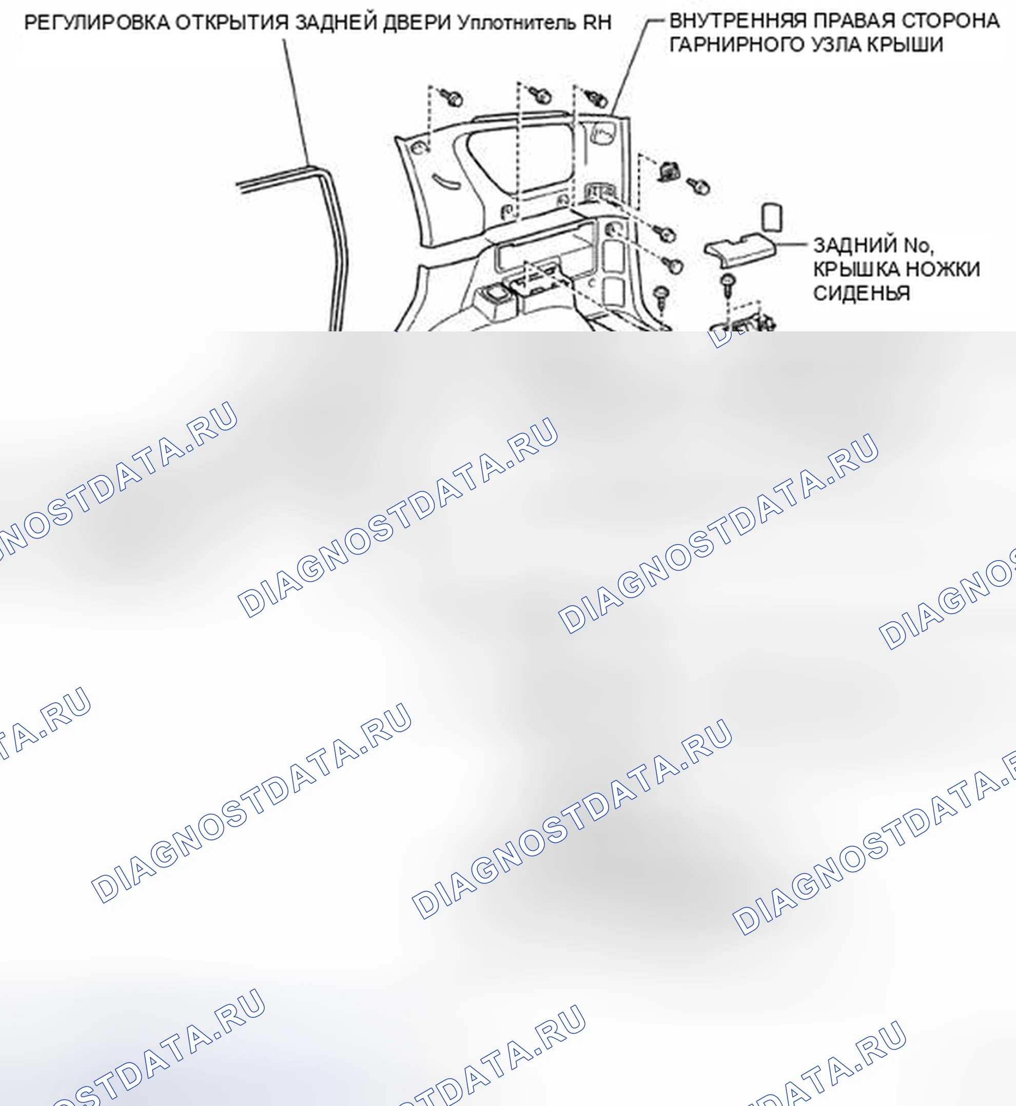 Рис. 25: КОМПОНЕНТЫ. Toyota 4Runner IV рестайлинг