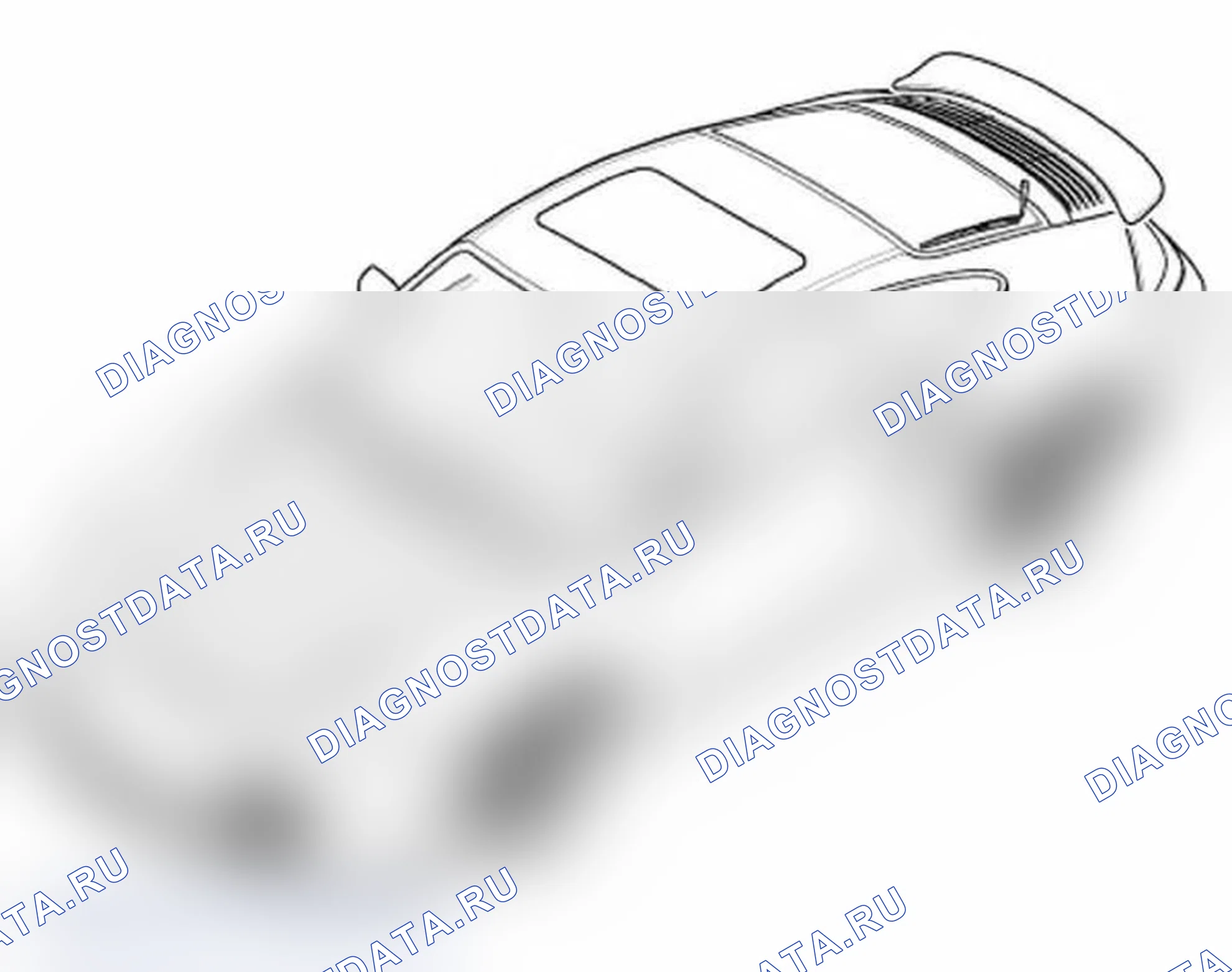 Рис. 72: Снятие и установка передней крышки. Porsche 911 Carrera 996 рестайлинг
