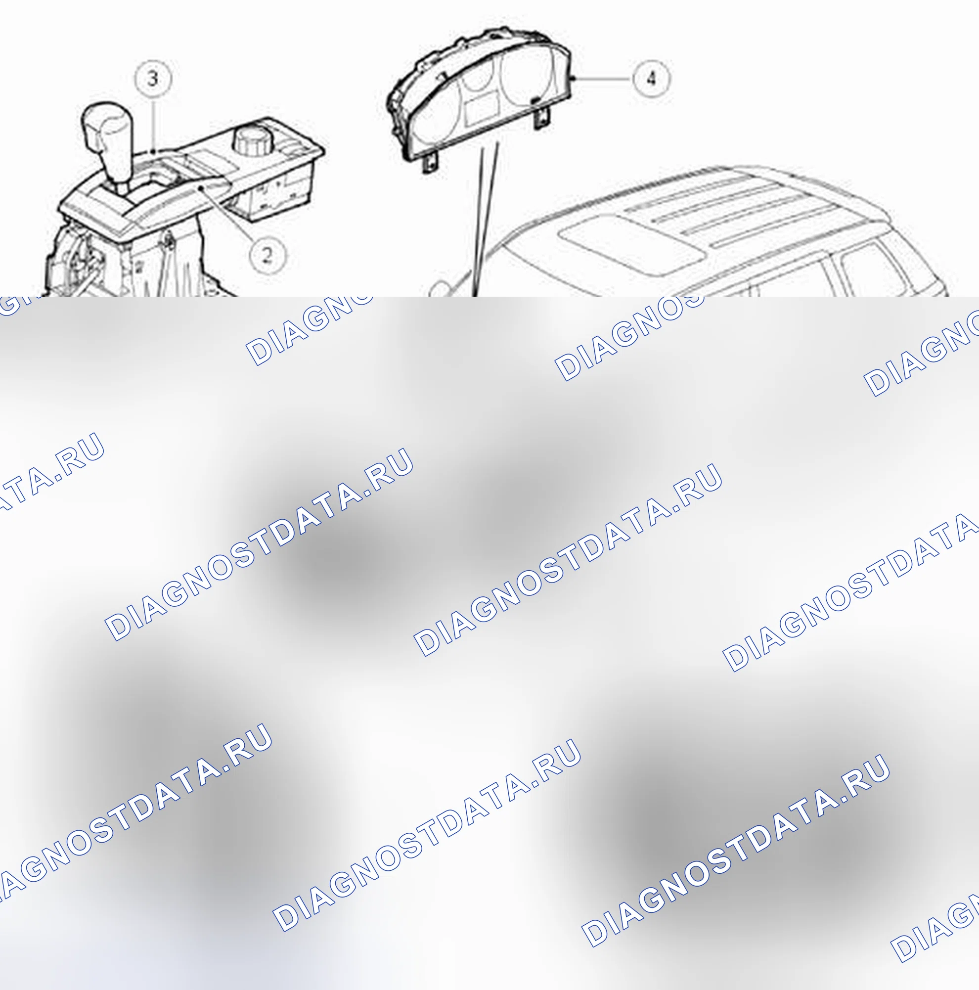 Рис. 1: АВТОМАТИЧЕСКАЯ КОРОБКА ПЕРЕДАЧ. Land Rover Range Rover Sport L320