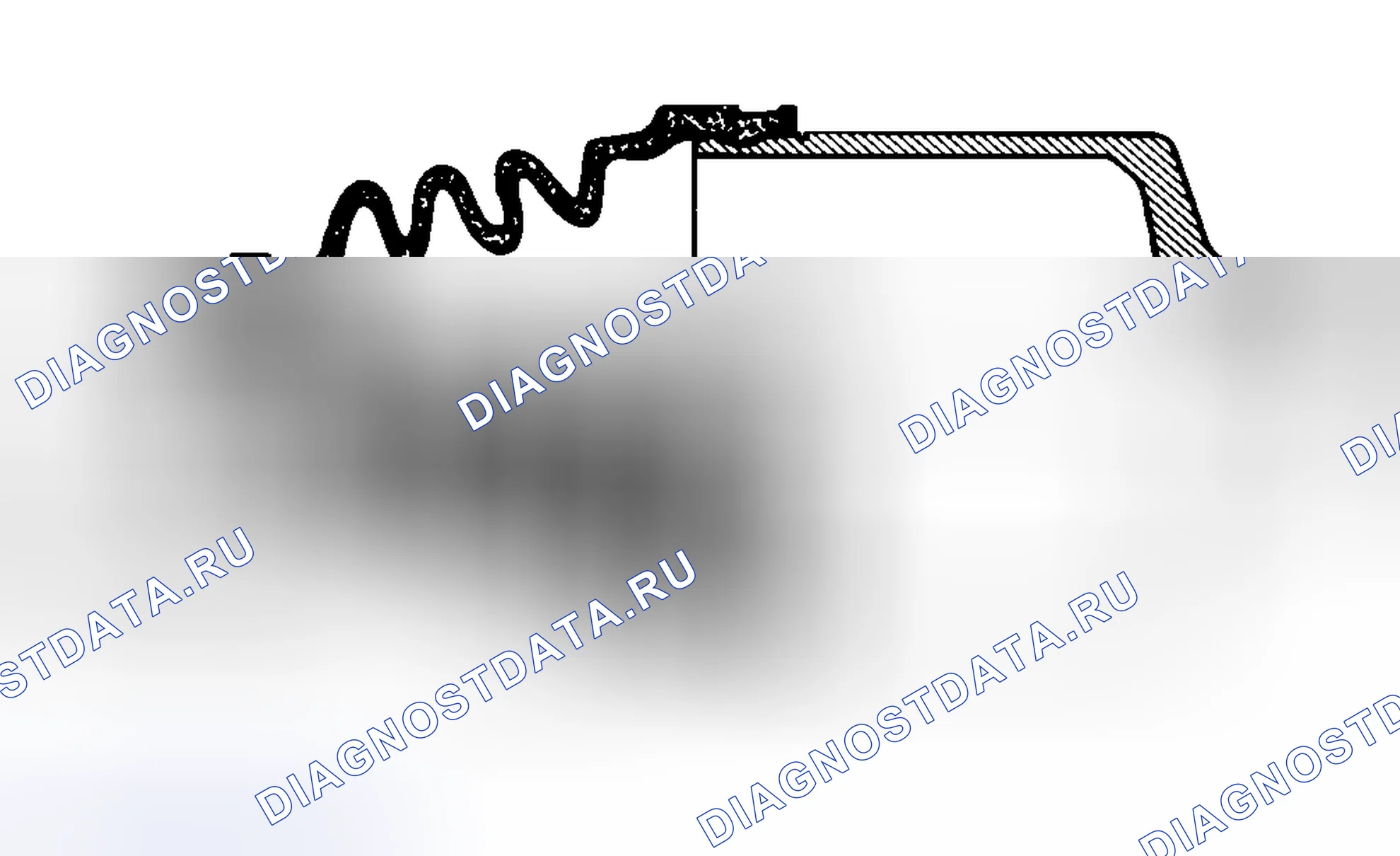 Рис. 9: Замена ботинка (S.s.g. правый внутренний резиновый пыльников). Mercedes-Benz G-класс W463