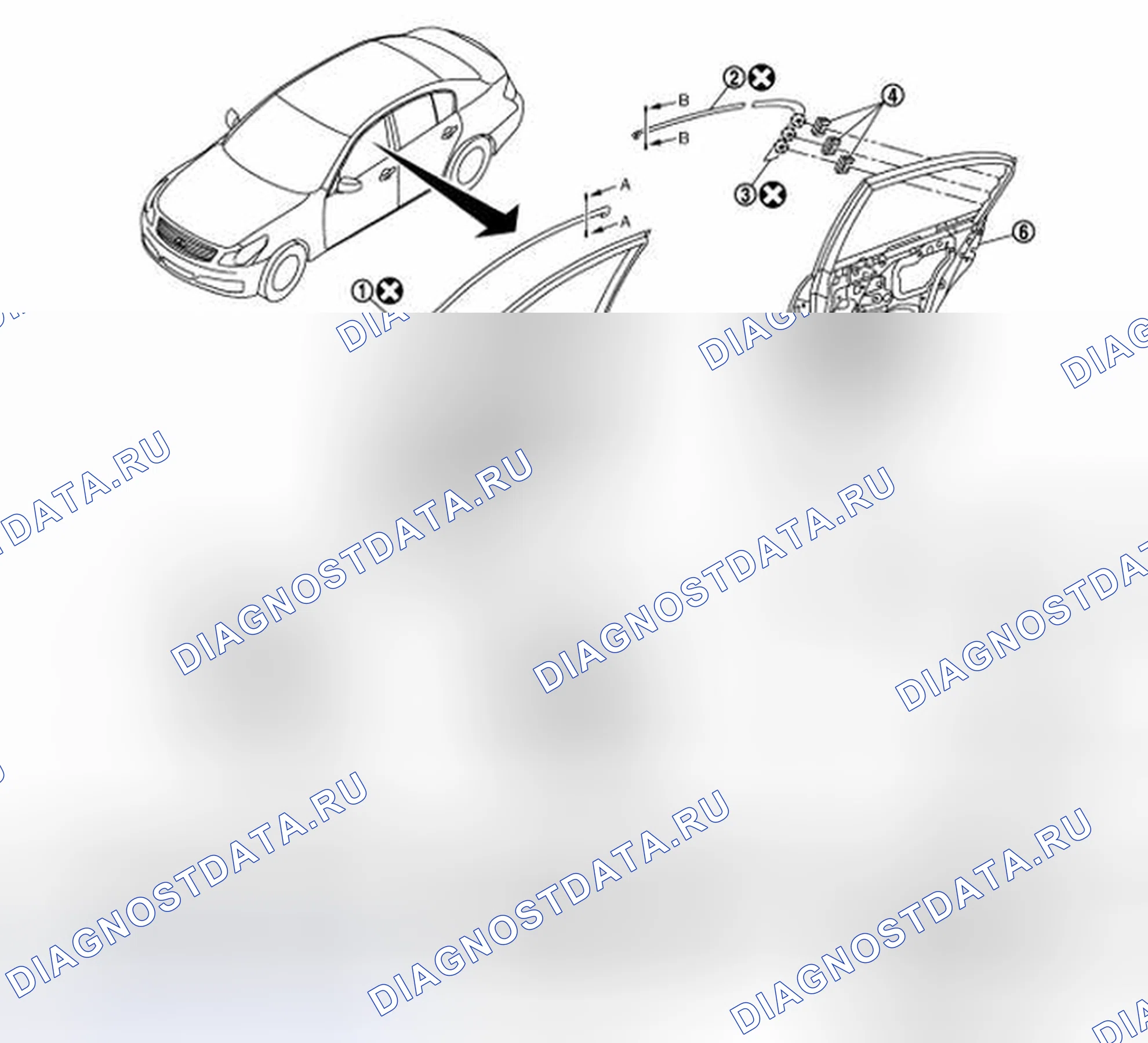 Рис. 33: Разнесенный вид. Infiniti G35 IV