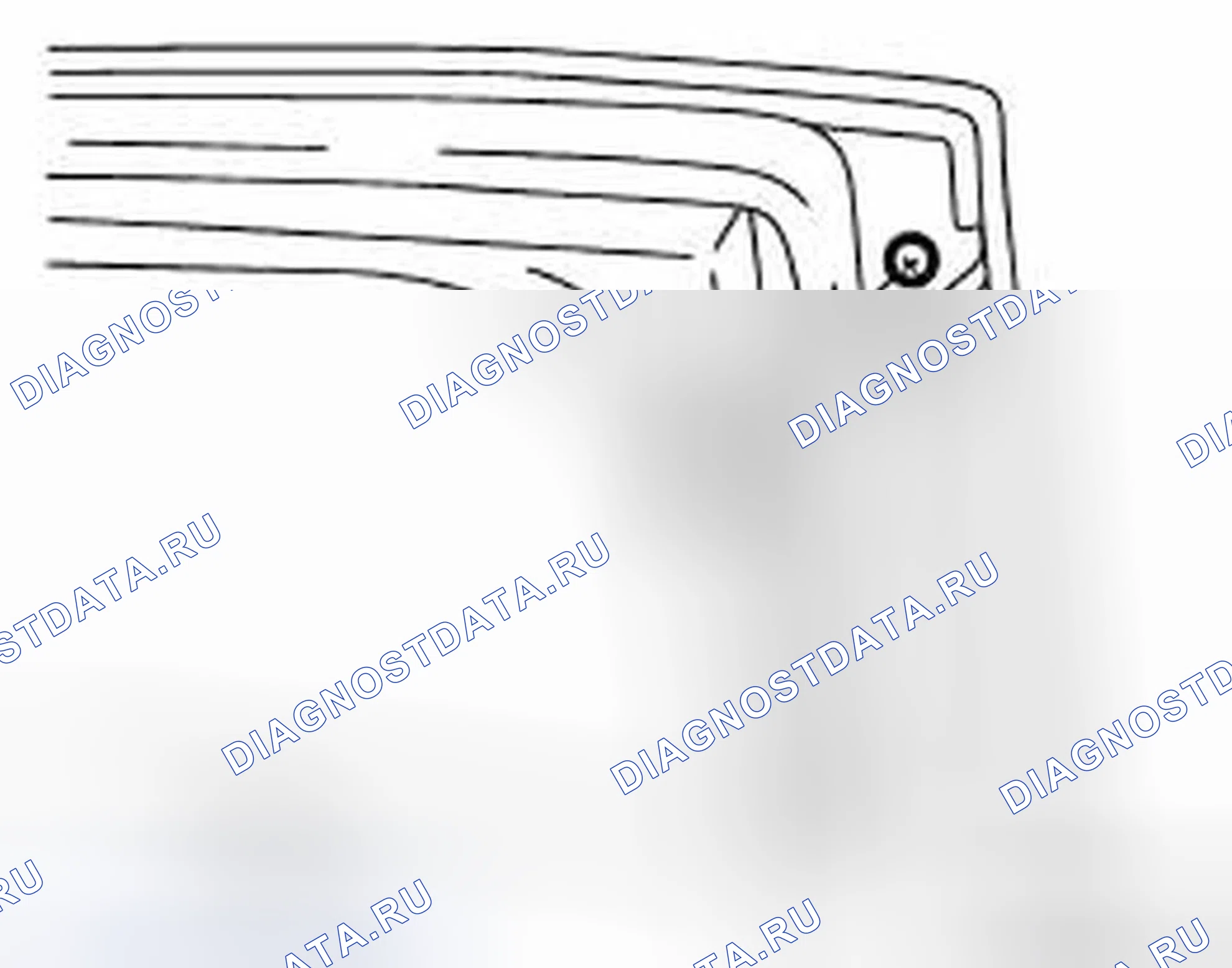 Рис. 57: ФОРМОВКА СТВОРКИ ЗАДНЕЙ ДВЕРИ. Infiniti FX35 II