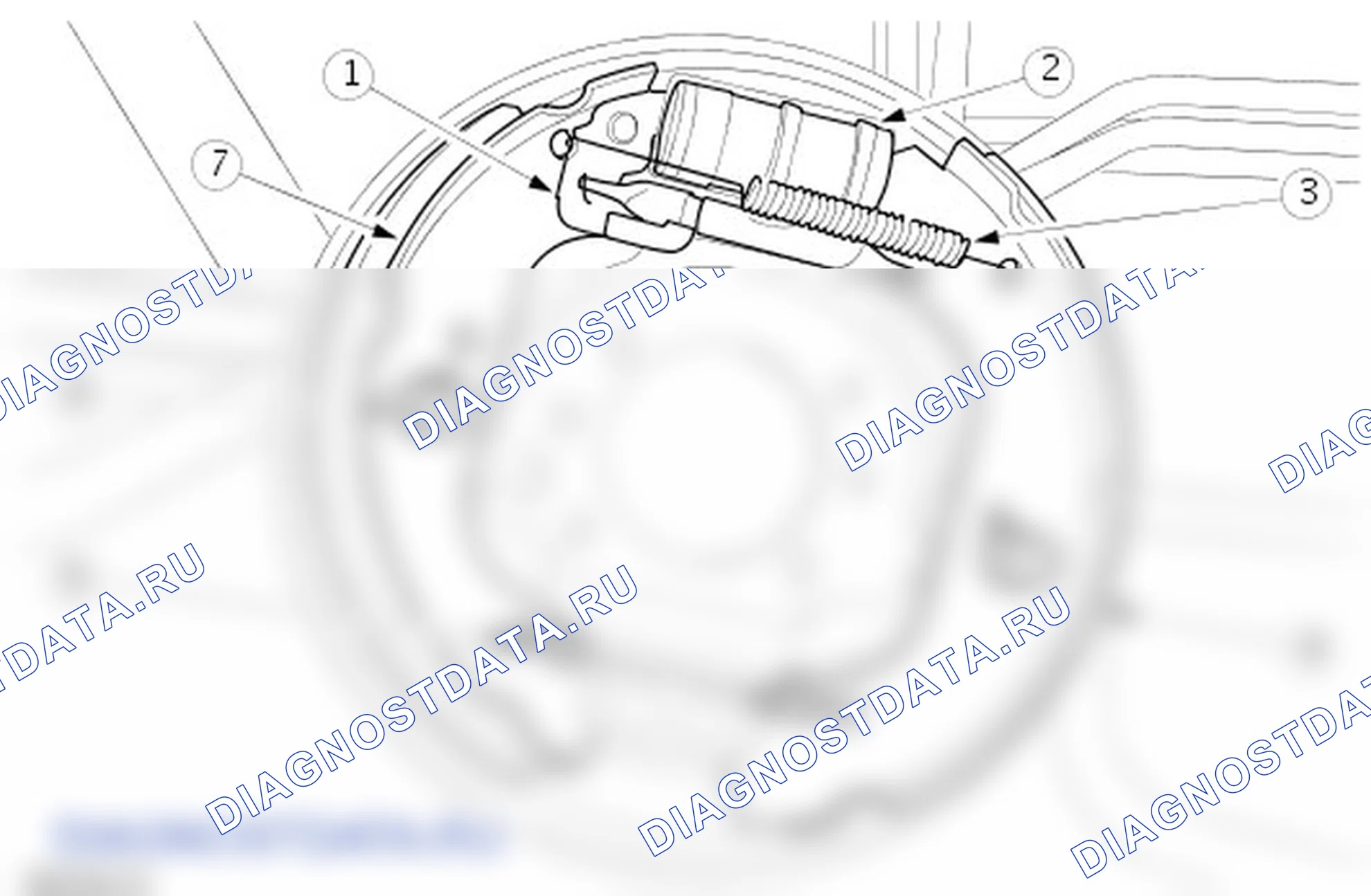 Барабанный тормоз: описание и работа. Ford Transit VII