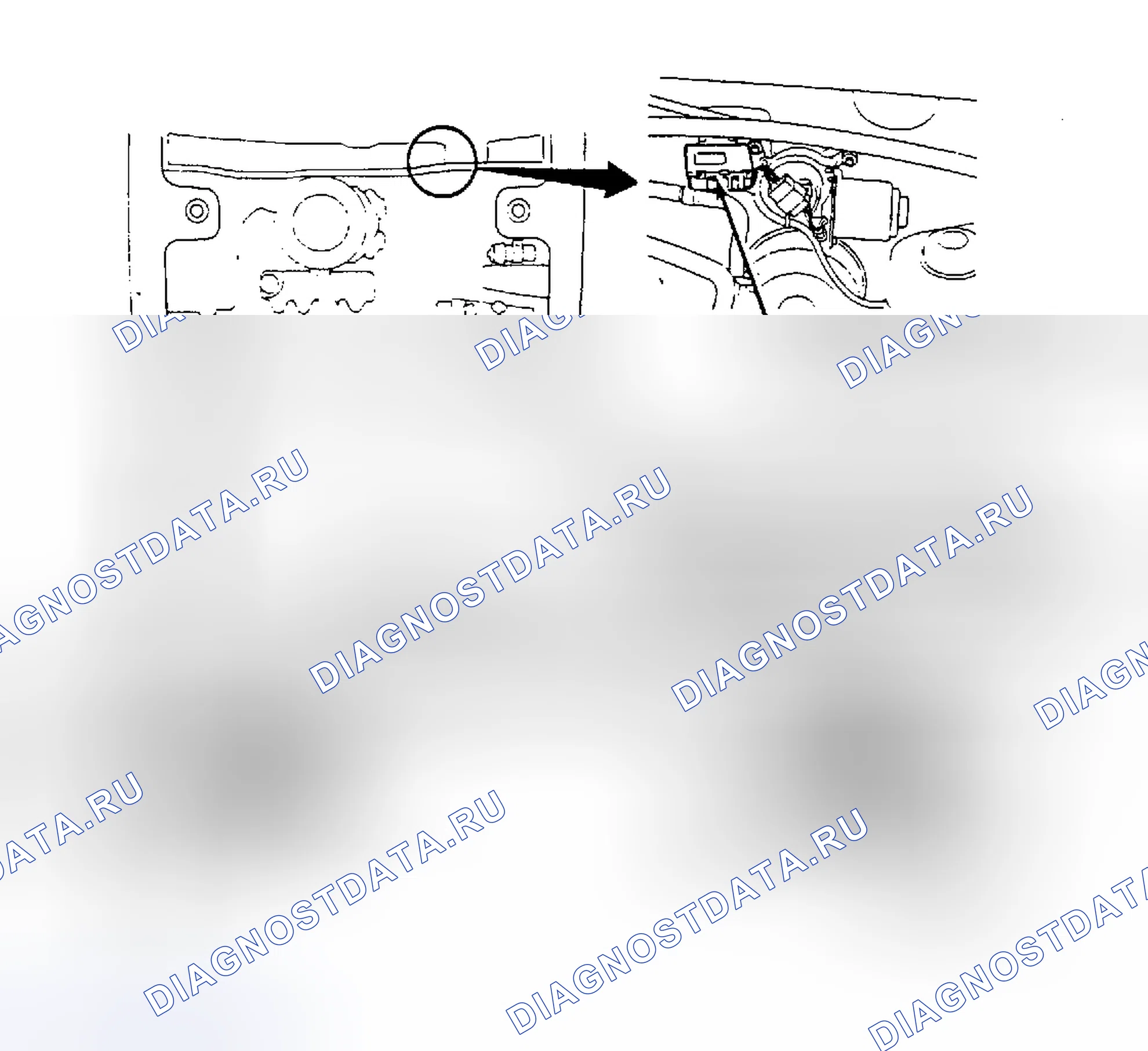 Рис. 2: Расположение компонентов (2 из 3). Nissan Pulsar N12