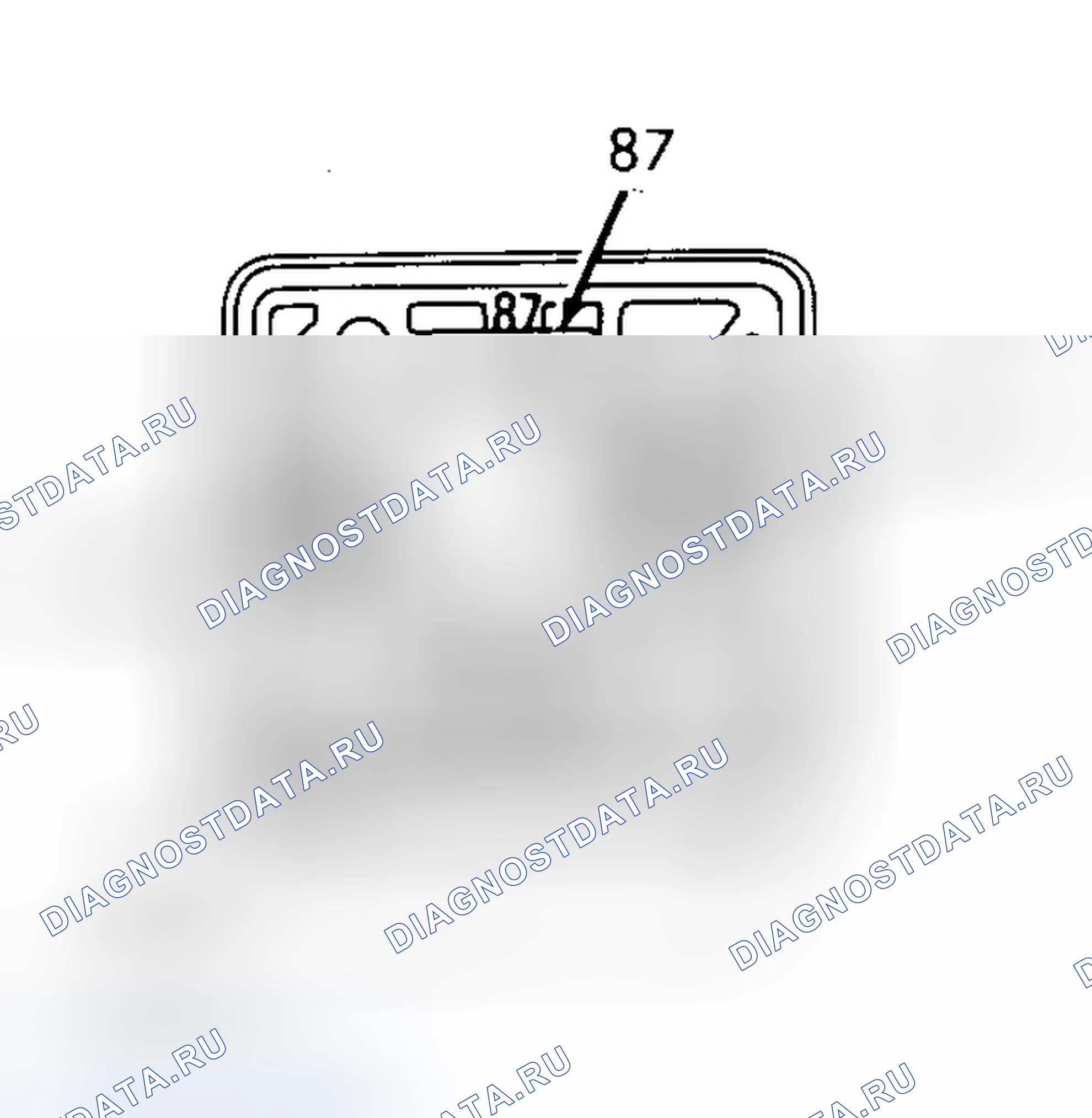 Рис. 76: Реле двигателя привода ABS. Infiniti Q45 I