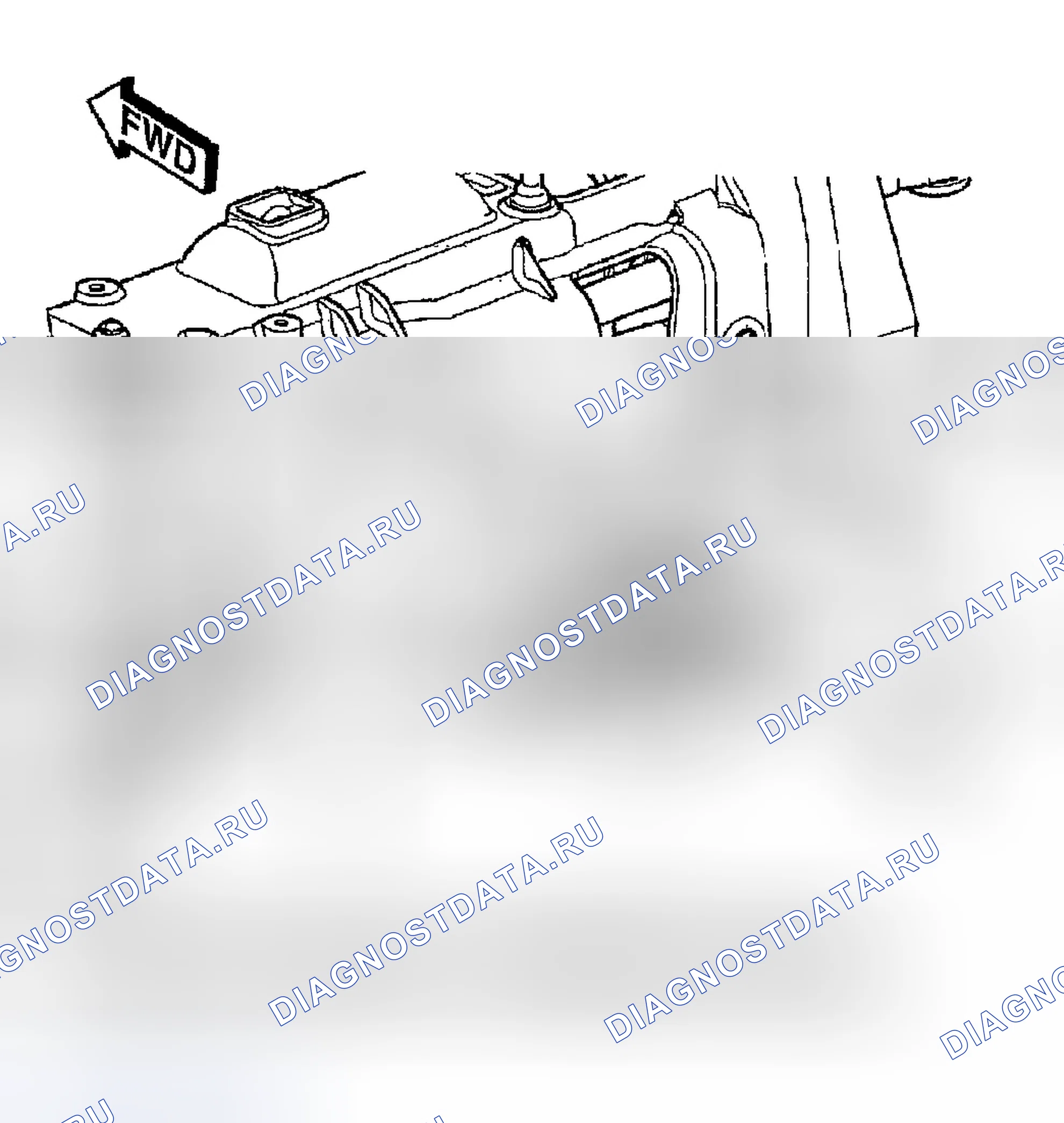 Рис. 29: 3.3L / 3.8L ДВИГАТЕЛЬ. Chrysler Town & Country IV