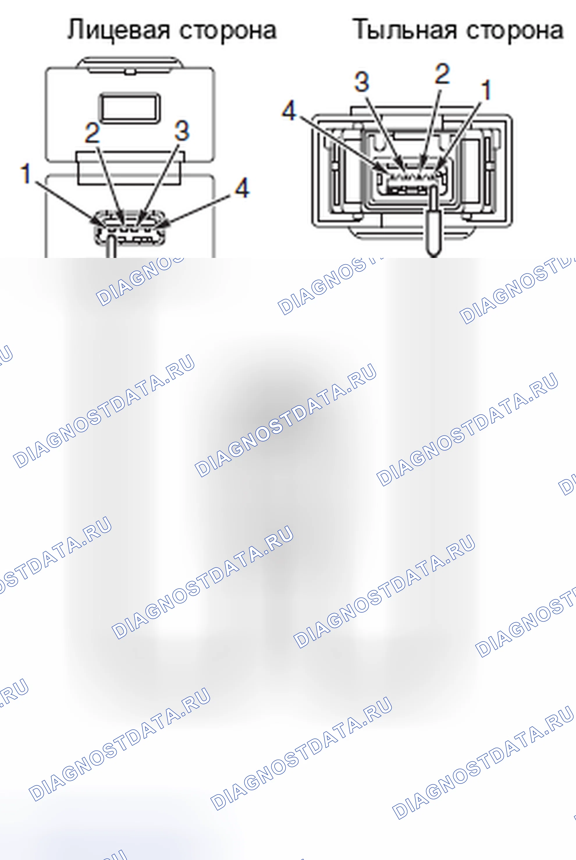 Рис. 236: ПРОВЕРКА USB-АДАПТЕРА. Honda Domani MB