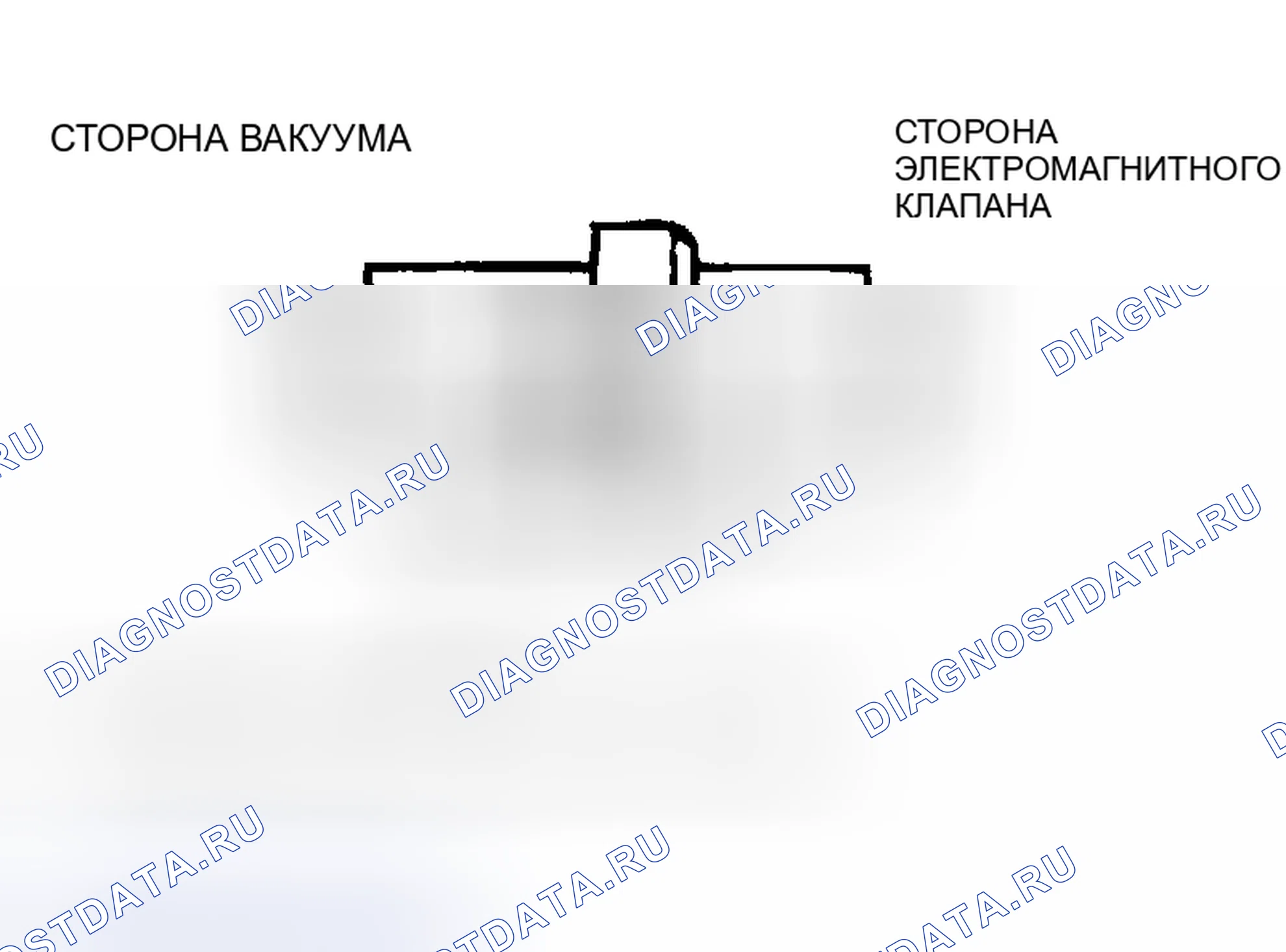 Рис. 204: > > B < < УСТАНОВКА ОБРАТНОГО КЛАПАНА. Mitsubishi Montero III