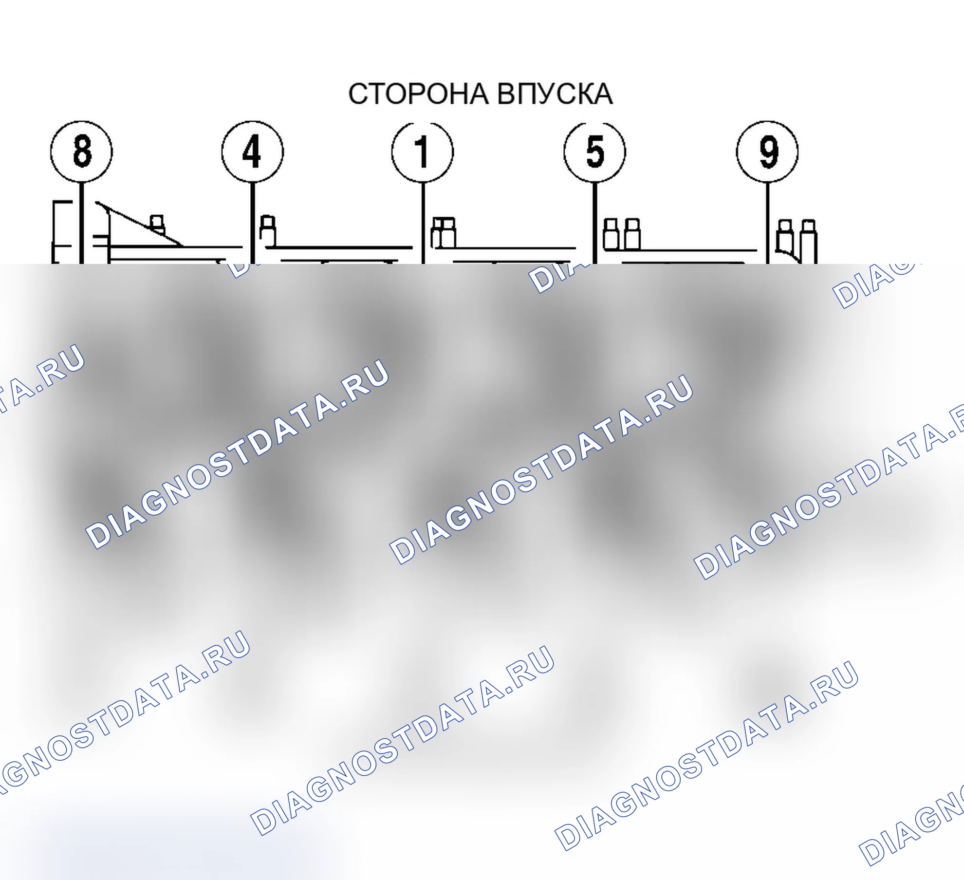 Рис. 8: Установка (SOHC). Saturn SL I