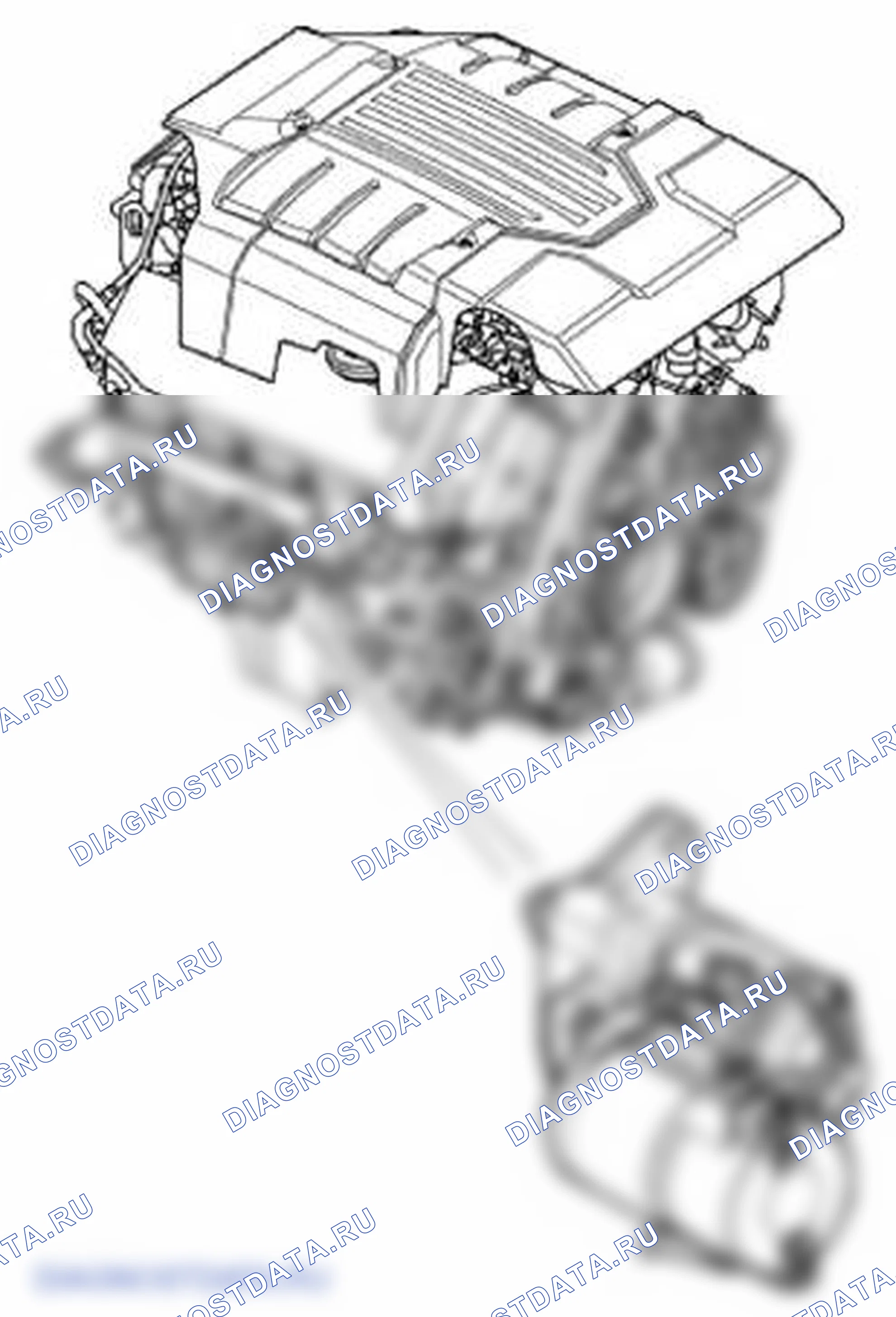 Рис. 1: СИСТЕМА ЗАПУСКА. Land Rover Range Rover Sport I