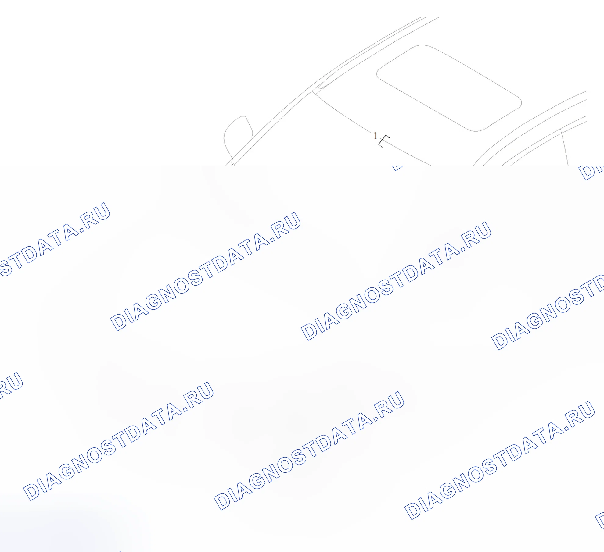 Передняя часть кузова — Haval F7X. Haval F7x I